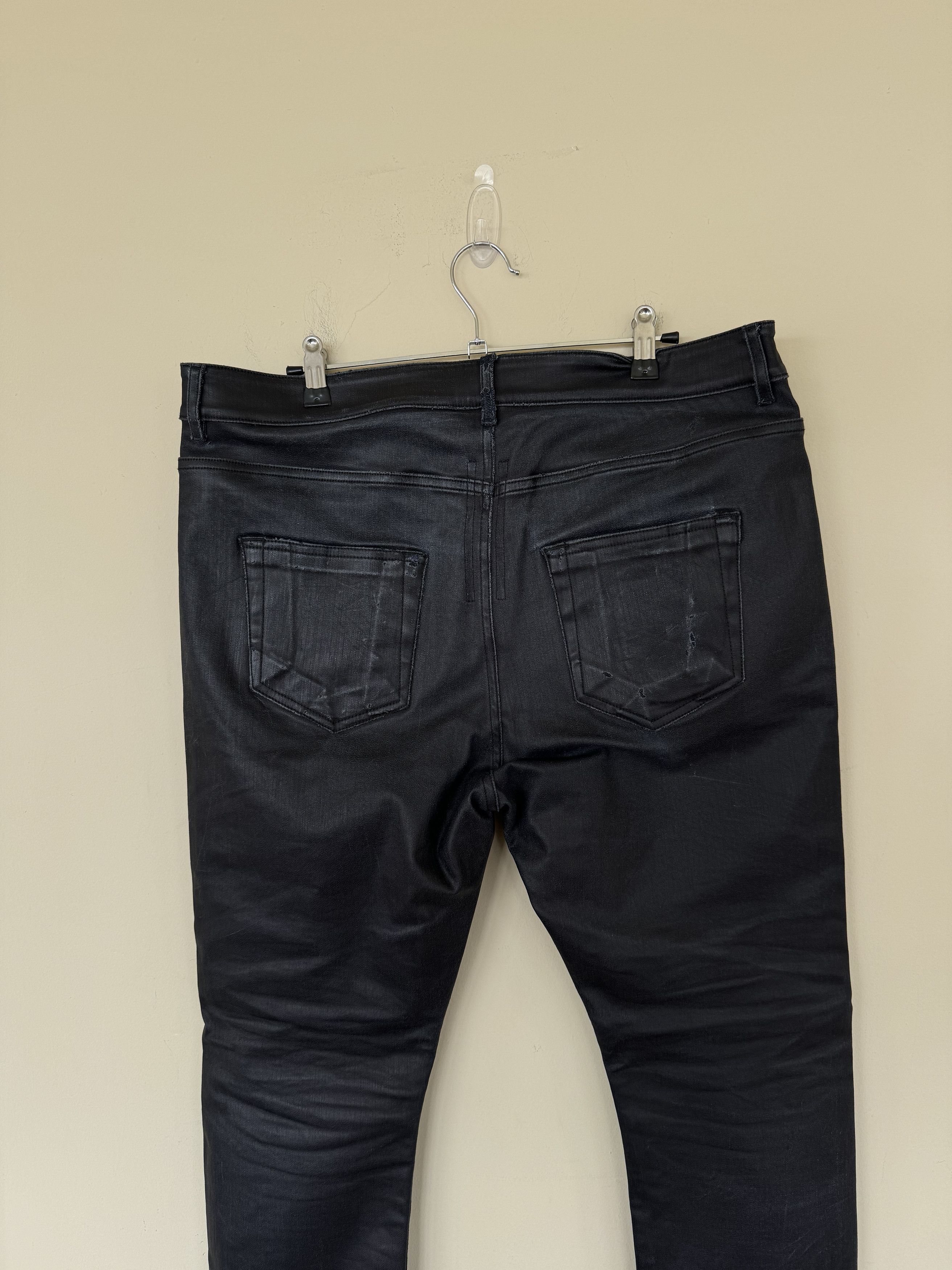 Rick Owens Vintage Rick Owens Waxed Pentagram Pants Size US 33 - 7 Thumbnail