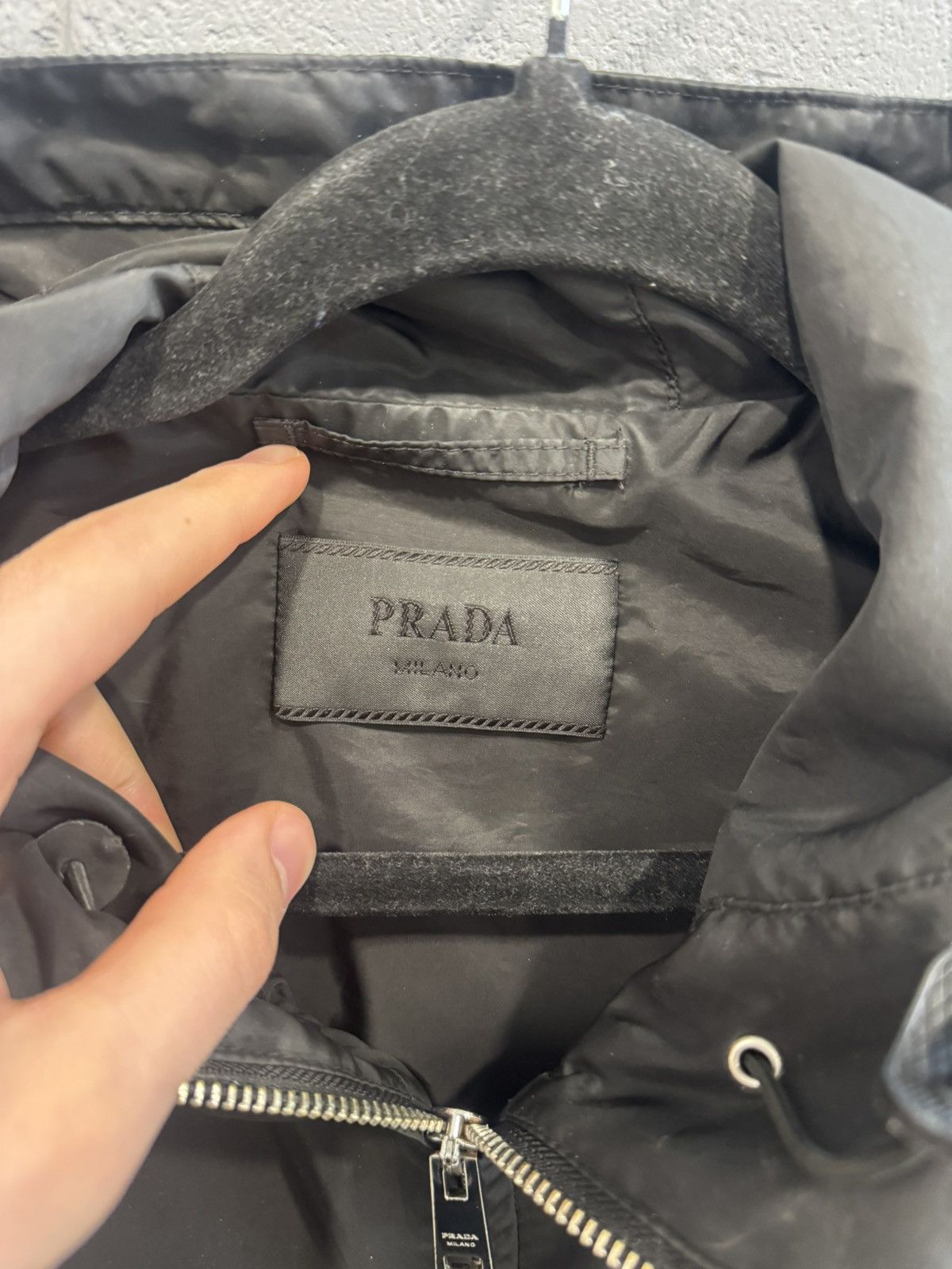 Prada Prada Re-Nylon Windbreaker Jacket size 54 Size US L / EU 52-54 / 3 - 6 Thumbnail
