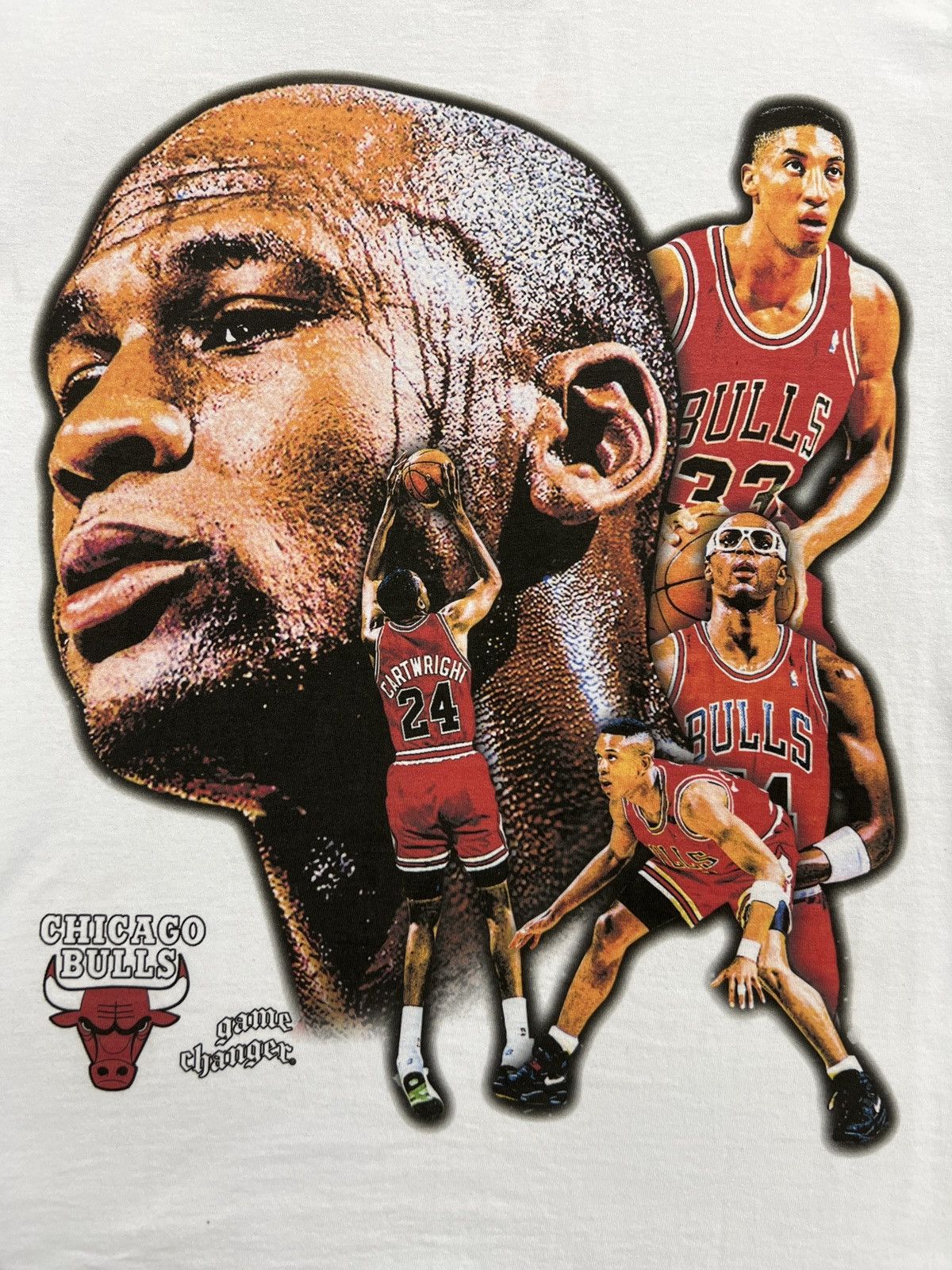 Other Game Changer Chicago Bulls Tee White Size US L / EU 52-54 / 3 - 2 Thumbnail