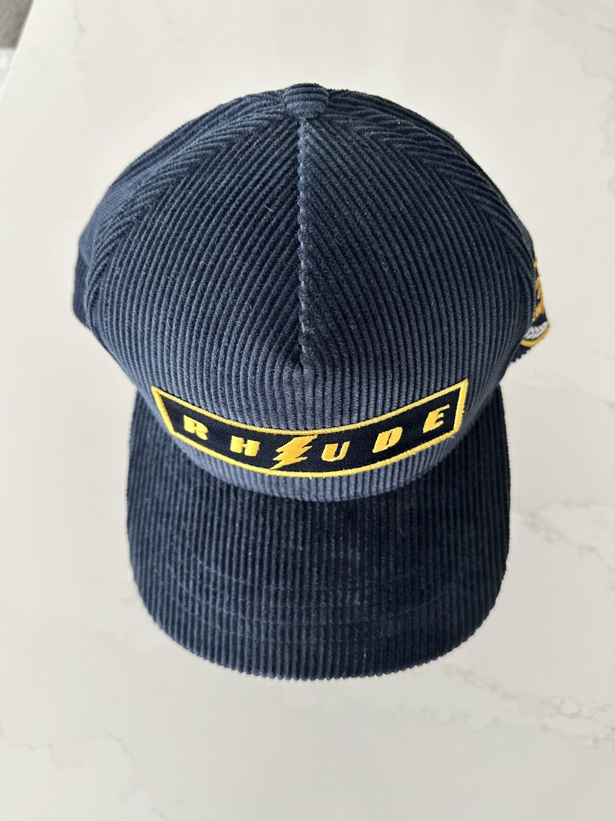 Rhude Rhude - 1st Place Corduroy Baseball Cap Size ONE SIZE - 6 Thumbnail
