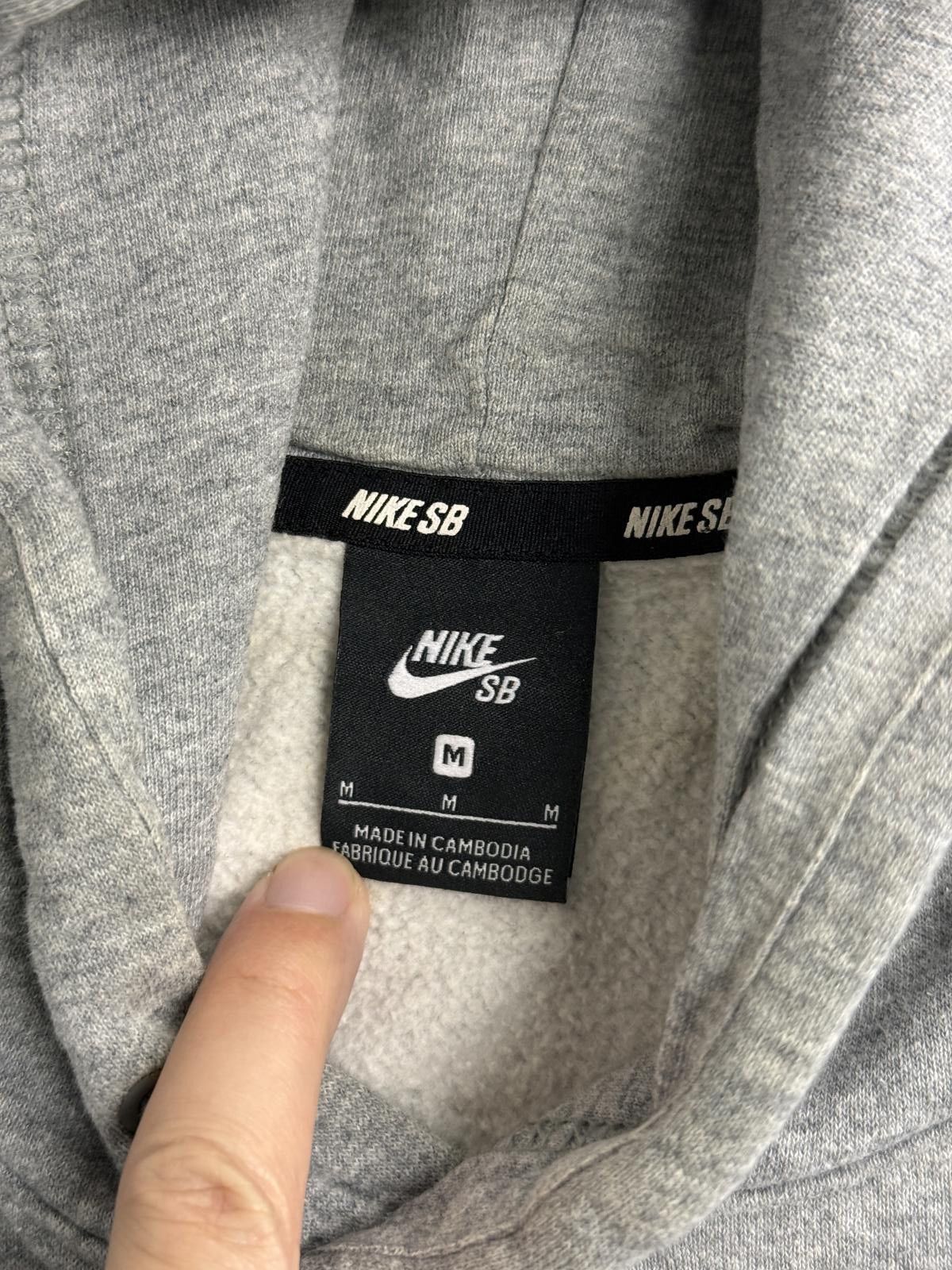 Nike Nike SB Hoodie - Nike Skateboarding Hoodie Gray pullover M Size US M / EU 48-50 / 2 - 3 Thumbnail