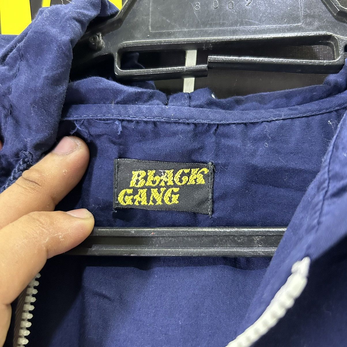 Vintage Vintage Black Gang Hoodie Jacket Size US M / EU 48-50 / 2 - 8 Thumbnail