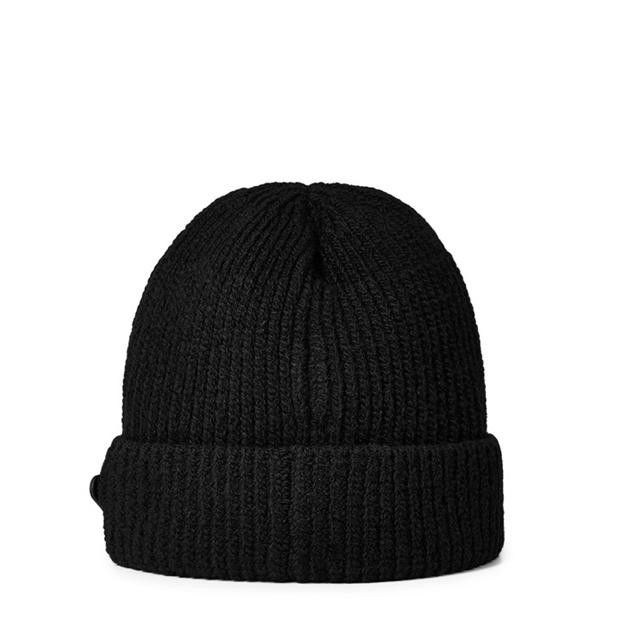 Prada Men'S Wool Badge Logo Beanie Size ONE SIZE - 3 Thumbnail
