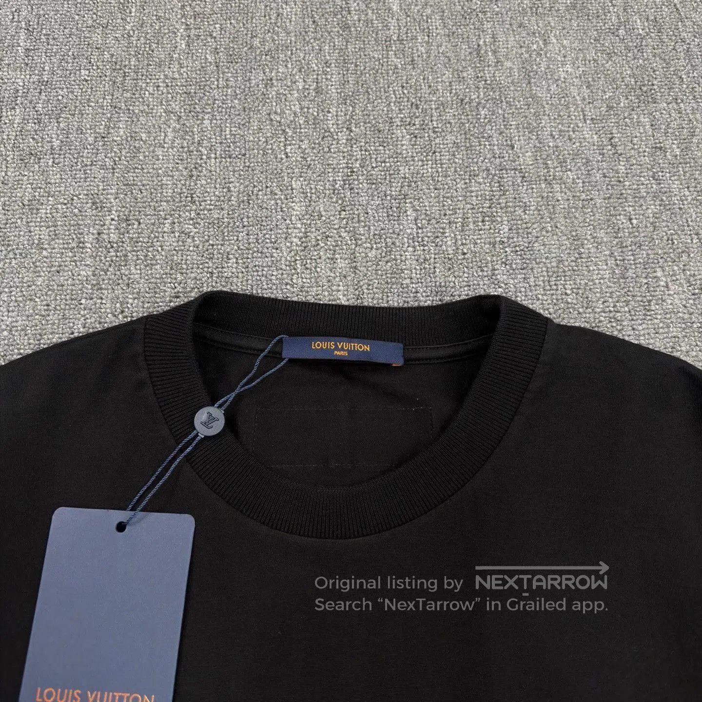 Louis Vuitton LV Multi-Element Gesture Logo Black T-Shirt. Size US L / EU 52-54 / 3 - 3 Thumbnail