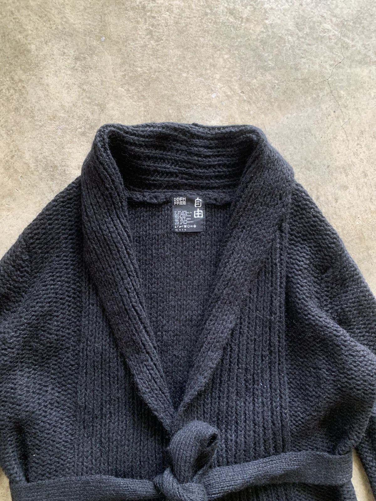 If Six Was Nine PPFM Peyton Place For Men Archives Knit Cardigan Size L / US 10 / IT 46 - 4 Thumbnail