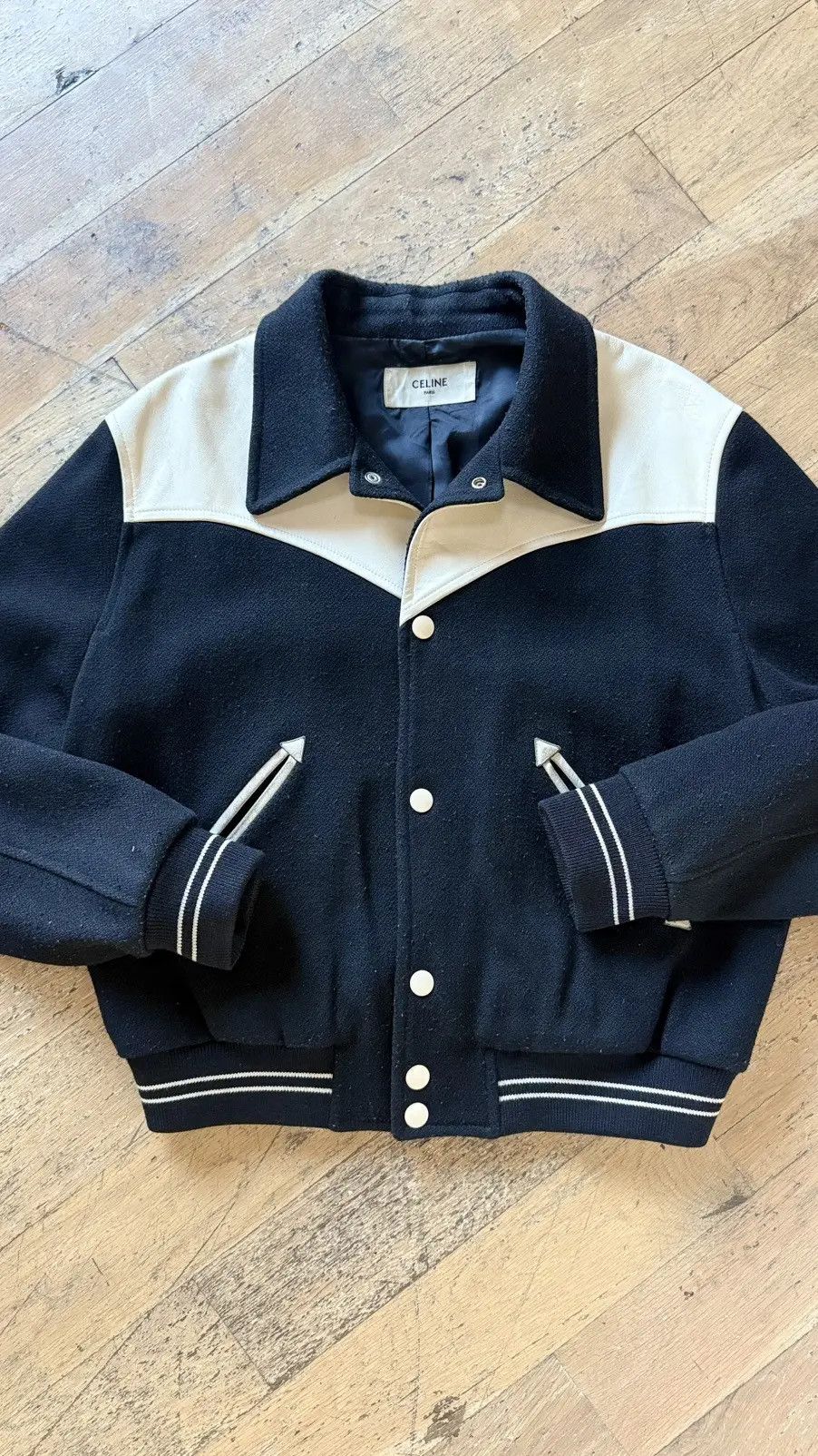 Celine CELINE TEDDY WESTERN TEDDY JACKET Size US M / EU 48-50 / 2 - 1 Thumbnail
