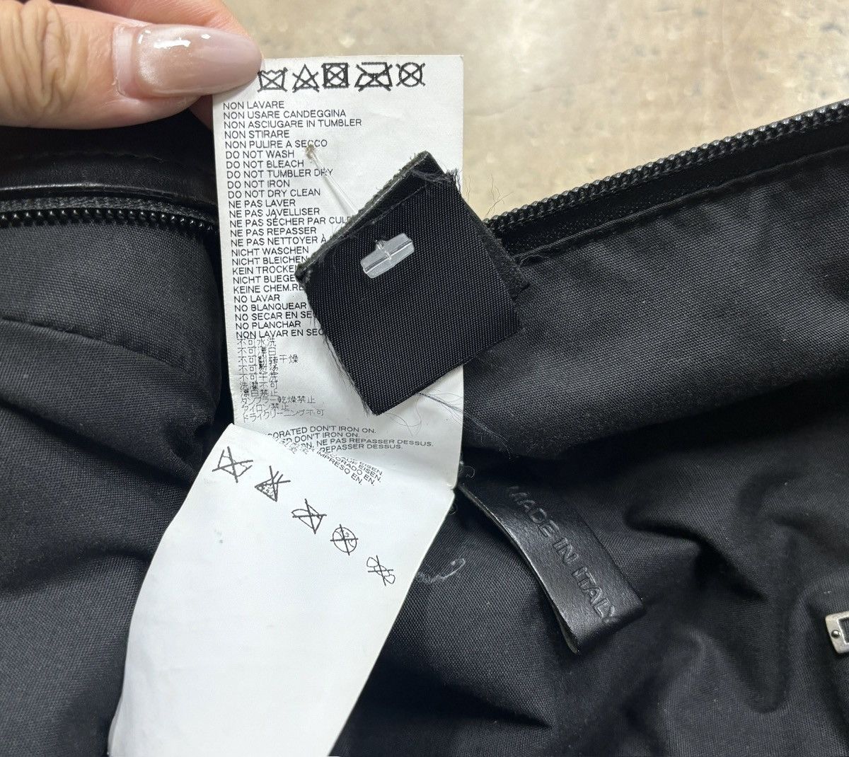 Maison Margiela Maison Margiela nylon/leather backpack Size ONE SIZE - 13 Thumbnail