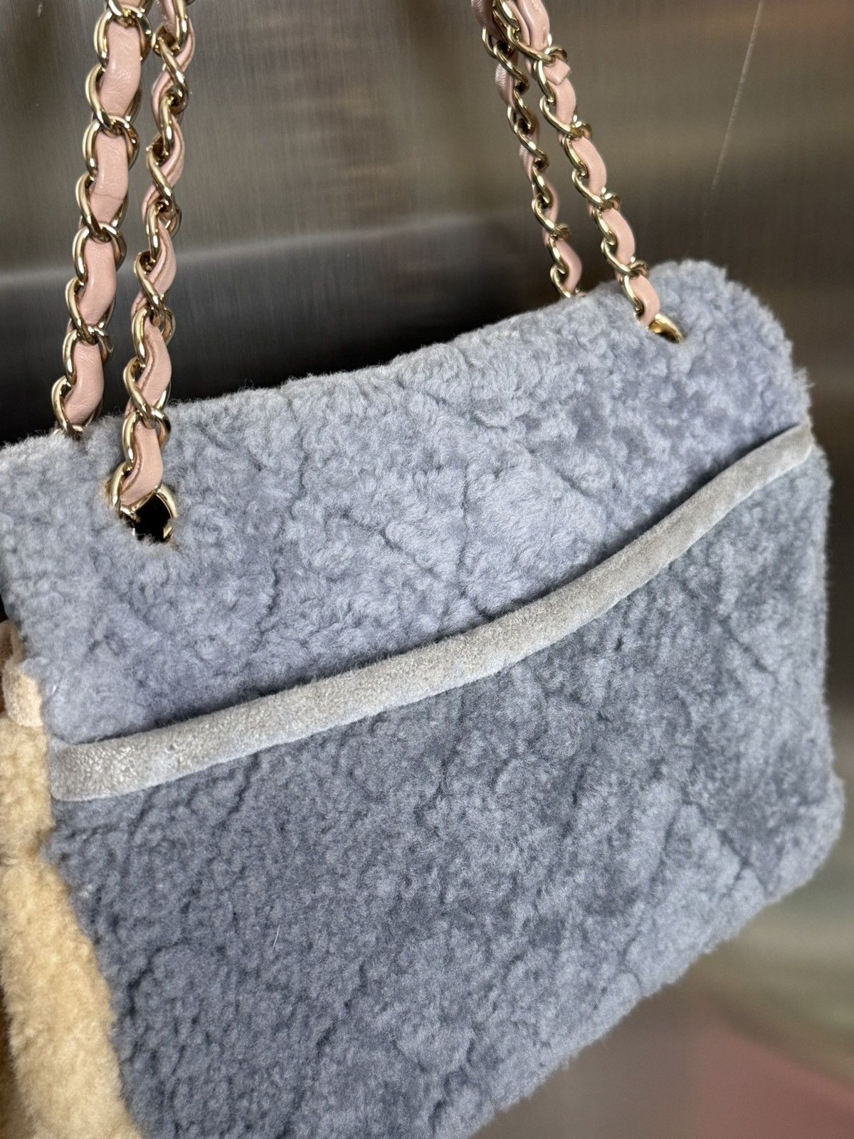 Chanel Chanel multicolor shearling CF bag Size ONE SIZE - 12 Thumbnail