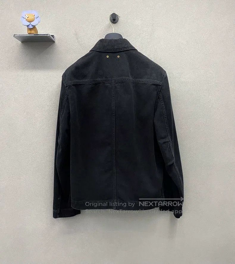 Louis Vuitton Louis Vuitton 24 Washed and Worn Black Denim Jackets Size US S / EU 44-46 / 1 - 2 Thumbnail