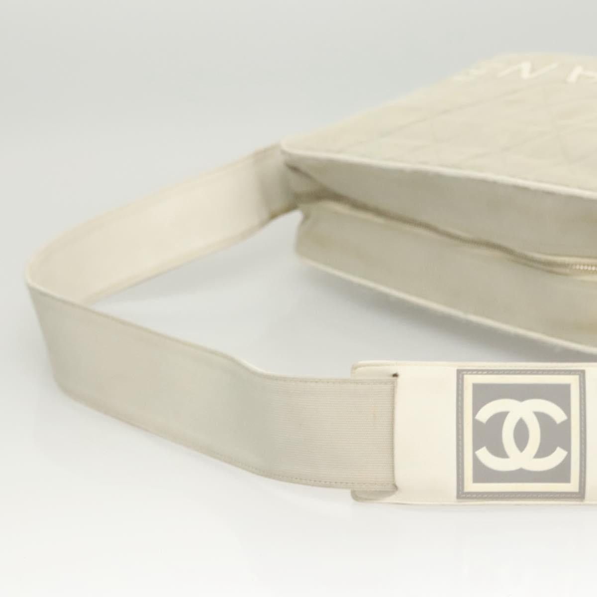 Chanel CHANEL Shoulder Bag Canvas Gray Silver CC Size ONE SIZE - 7 Thumbnail