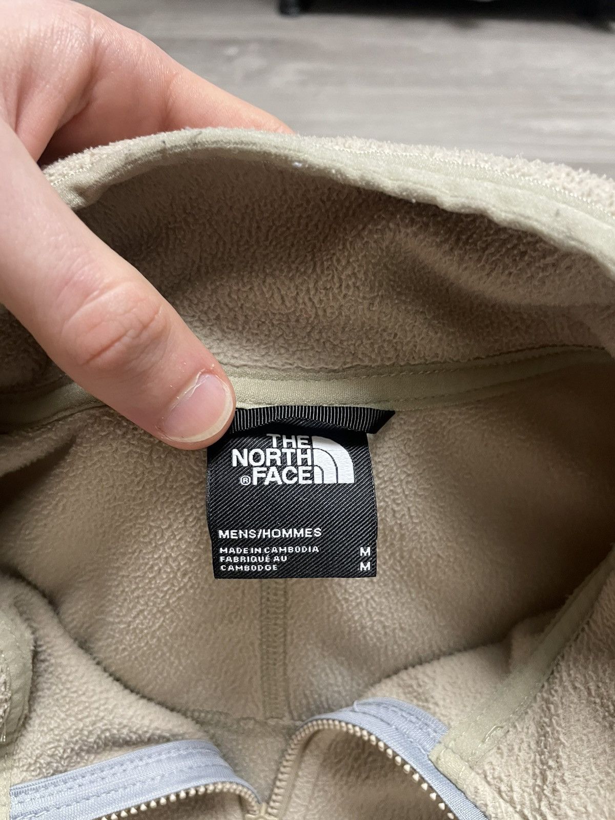 The North Face The North Face Beige Full Zip Fleece Size M Mens Size US M / EU 48-50 / 2 - 8 Thumbnail