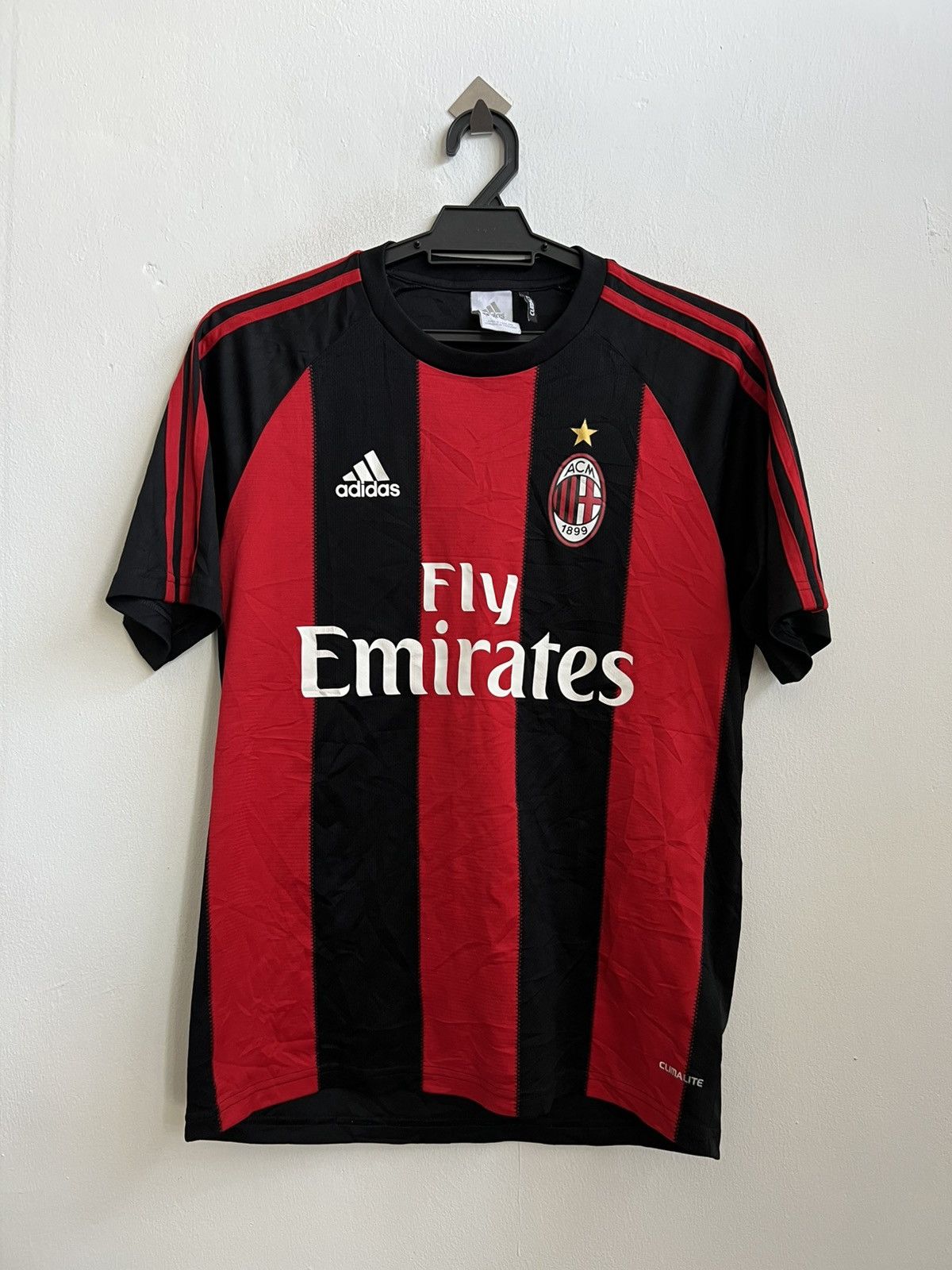 Adidas Vintage 2010/11 Adidas AC Milan FC #Kaka Home Jersey Size US M / EU 48-50 / 2 - 1 Thumbnail