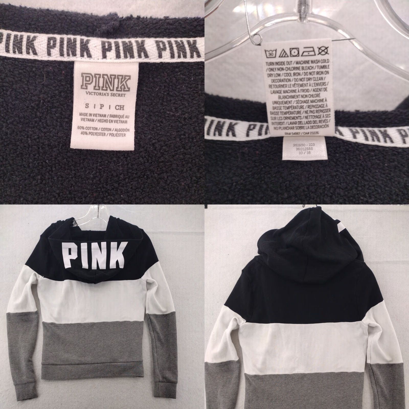 Victoria's Secret Victoria's Secret PINK Hoodie Womens Small Full Zip Long Sleeve Size S / US 4 / IT 40 - 8 Thumbnail