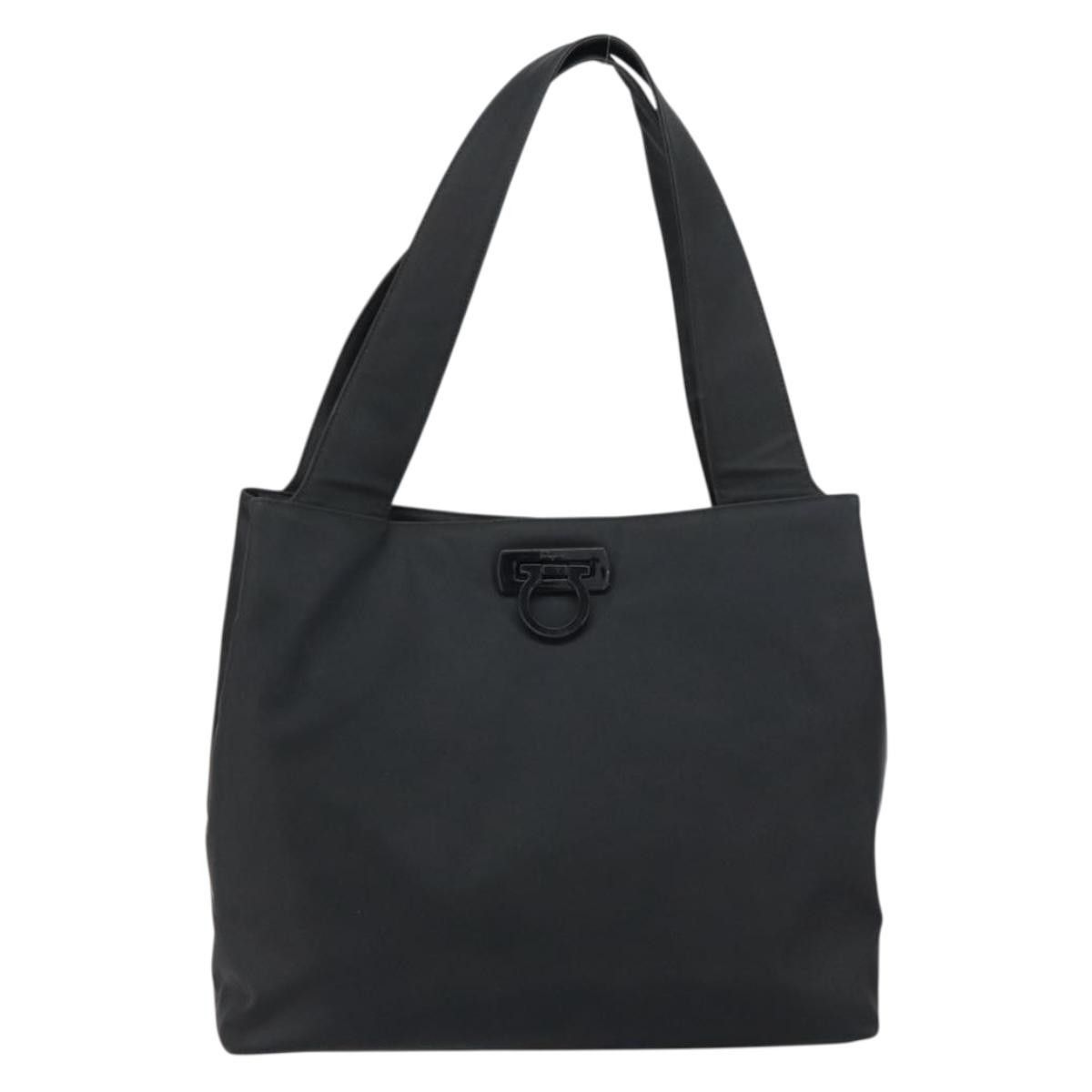 Salvatore Ferragamo Salvatore Ferragamo Gancini Tote Nylon Size ONE SIZE - 1 Thumbnail