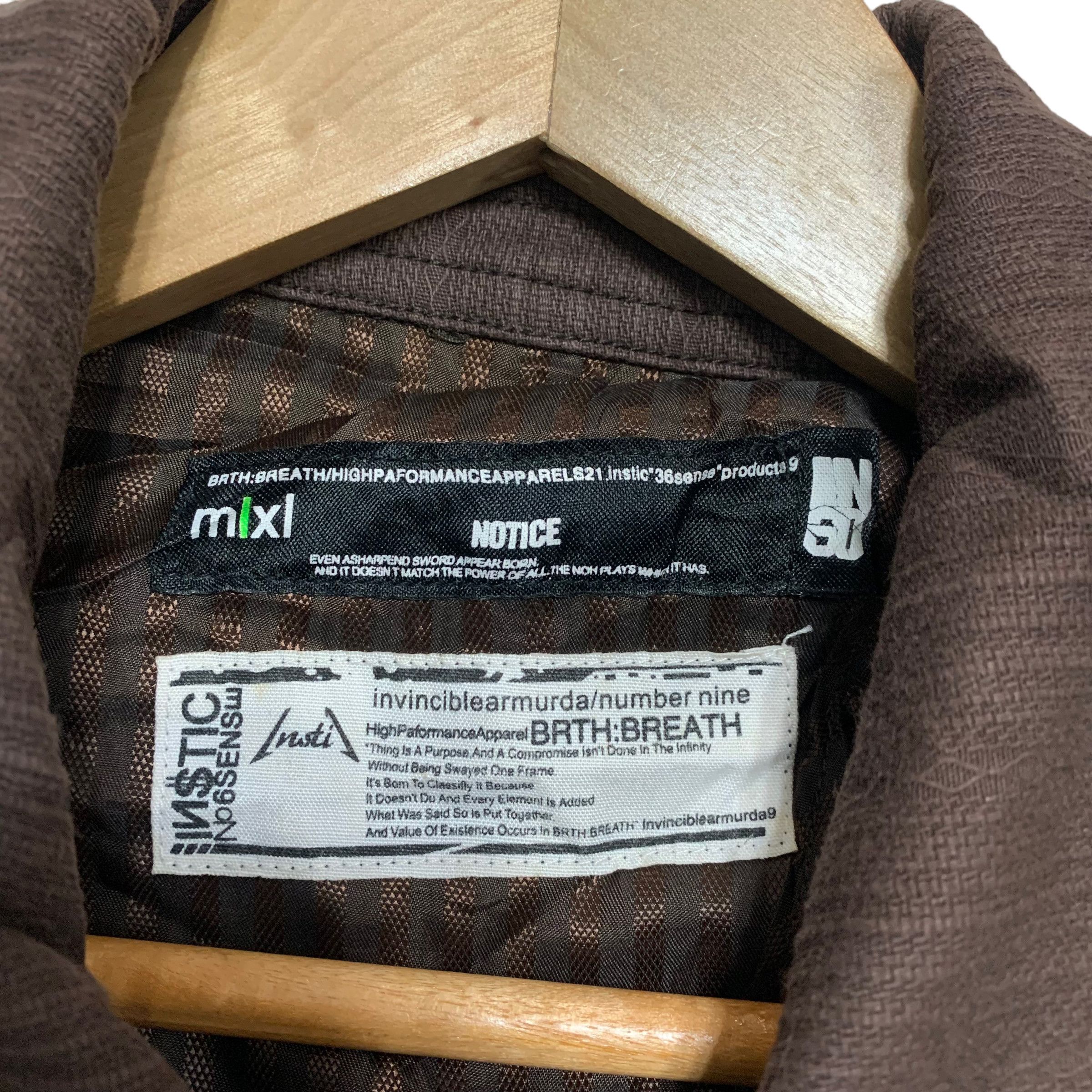 Japanese Brand Invinciblearmurda x Number Nine Jacket Size US L / EU 52-54 / 3 - 7 Thumbnail