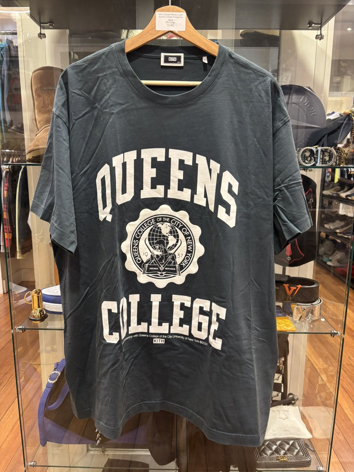 Kith Kith Queens College Tee Size US XXL / EU 58 / 5 - 1 Thumbnail