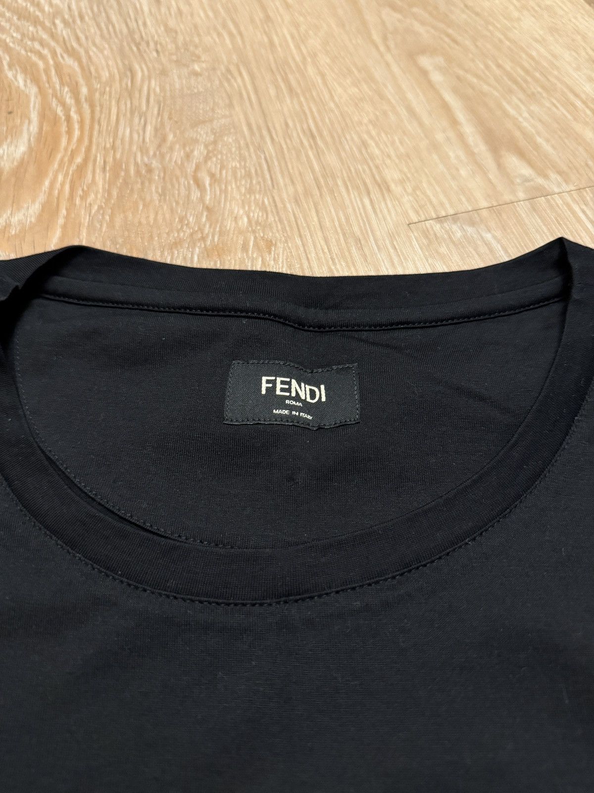 Fendi Fendi Logo T shirt Size US L / EU 52-54 / 3 - 4 Thumbnail