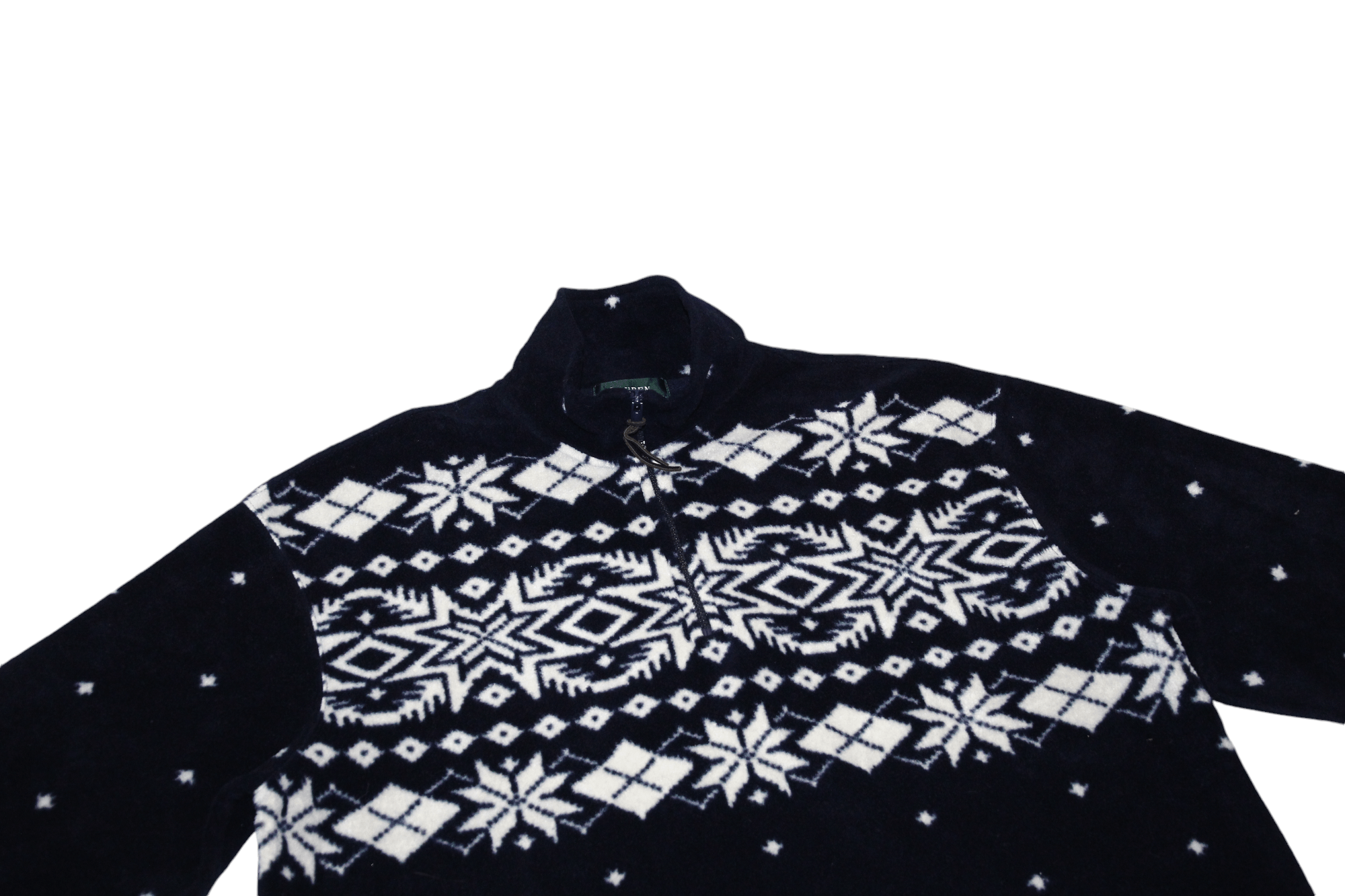 Lauren Ralph Lauren VTG Lauren Ralph Lauren 1/4 Zip Southwestern Patterns Fleece Size US L / EU 52-54 / 3 - 3 Thumbnail