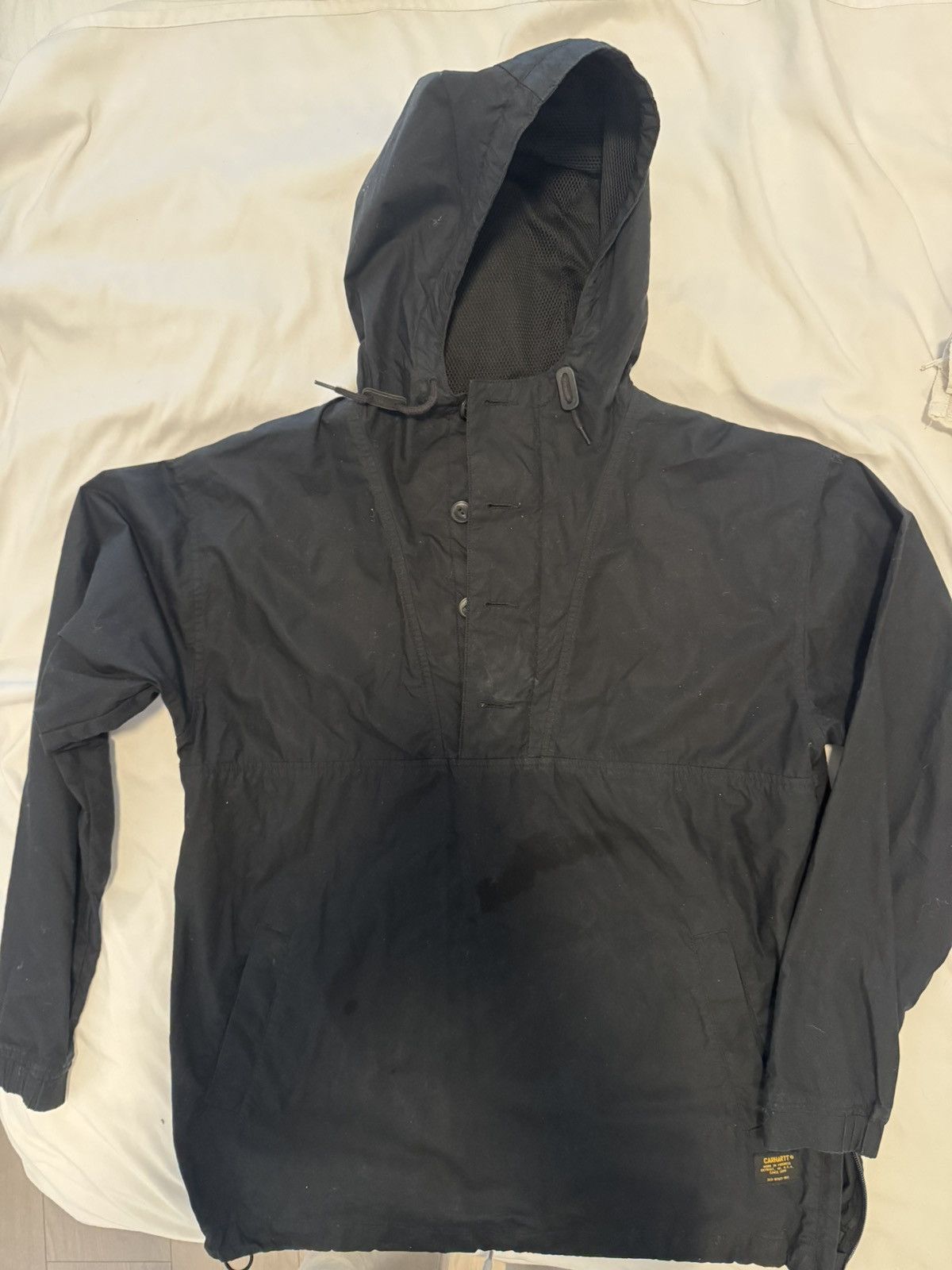 Carhartt Carhartt WIP Milton black anorak pullover 3/4 Size US S / EU 44-46 / 1 - 3 Thumbnail