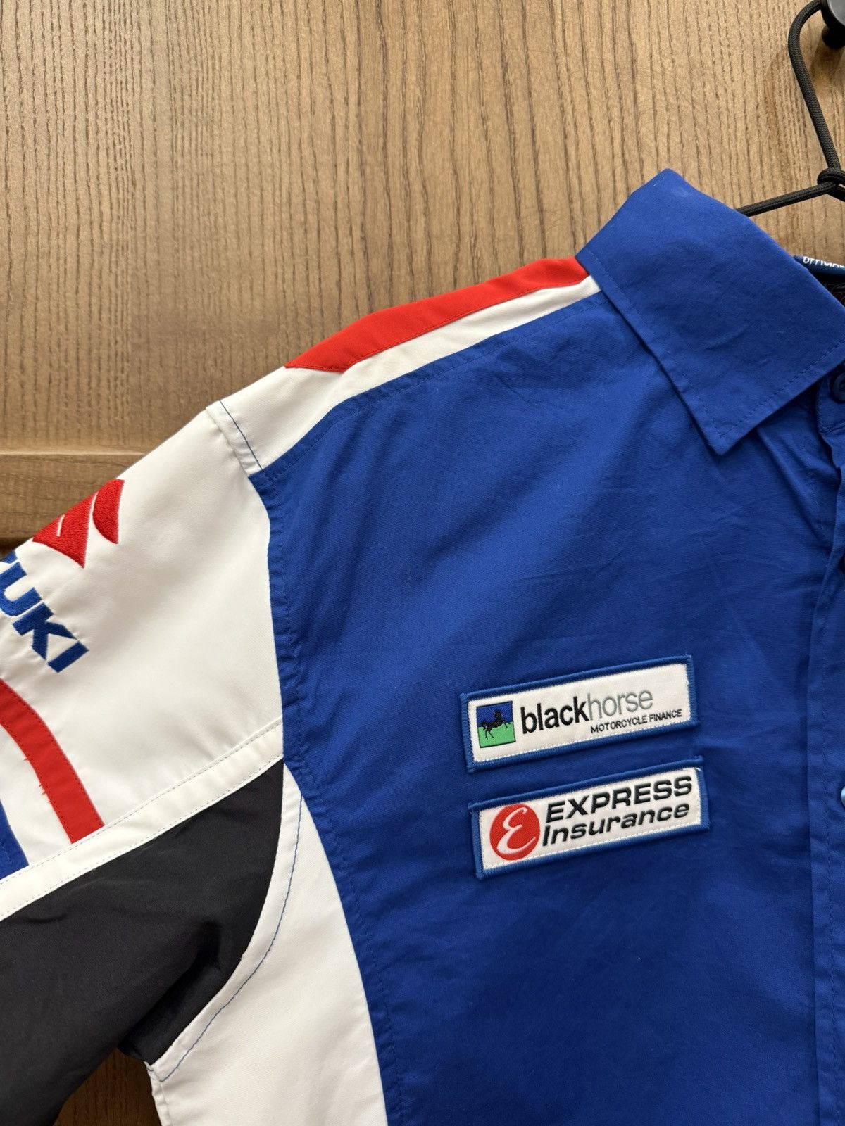 Formula 1 Suzuki Team Official Merchandise Blue Button Up Racing Shirt Size US S / EU 44-46 / 1 - 3 Thumbnail