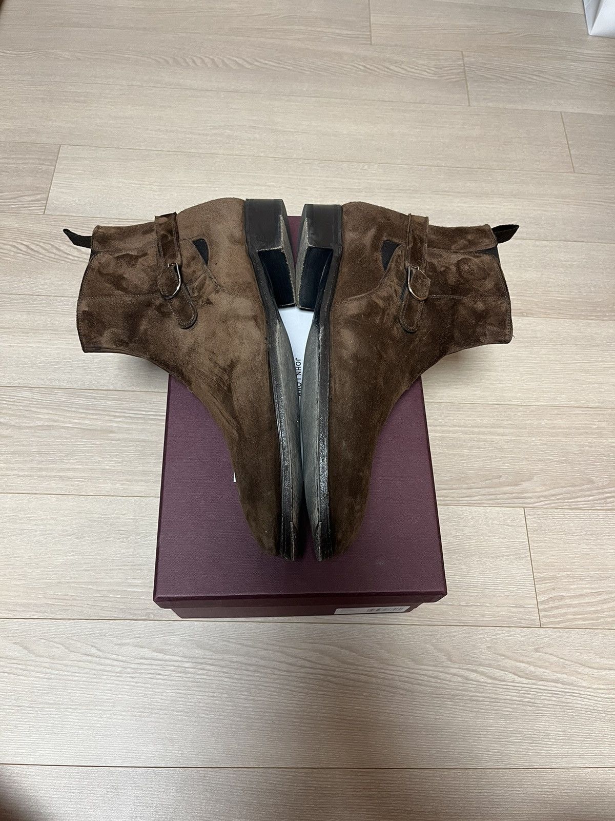 John Lobb John lobb Masons suede chelsea boots Size US 10 / EU 43 - 4 Thumbnail