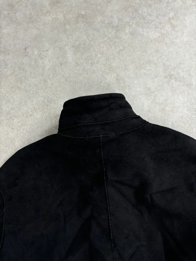 Armani Collezioni 2000s Armani Collezioni Black Faux Fur Coat Size US M / EU 48-50 / 2 - 6 Thumbnail