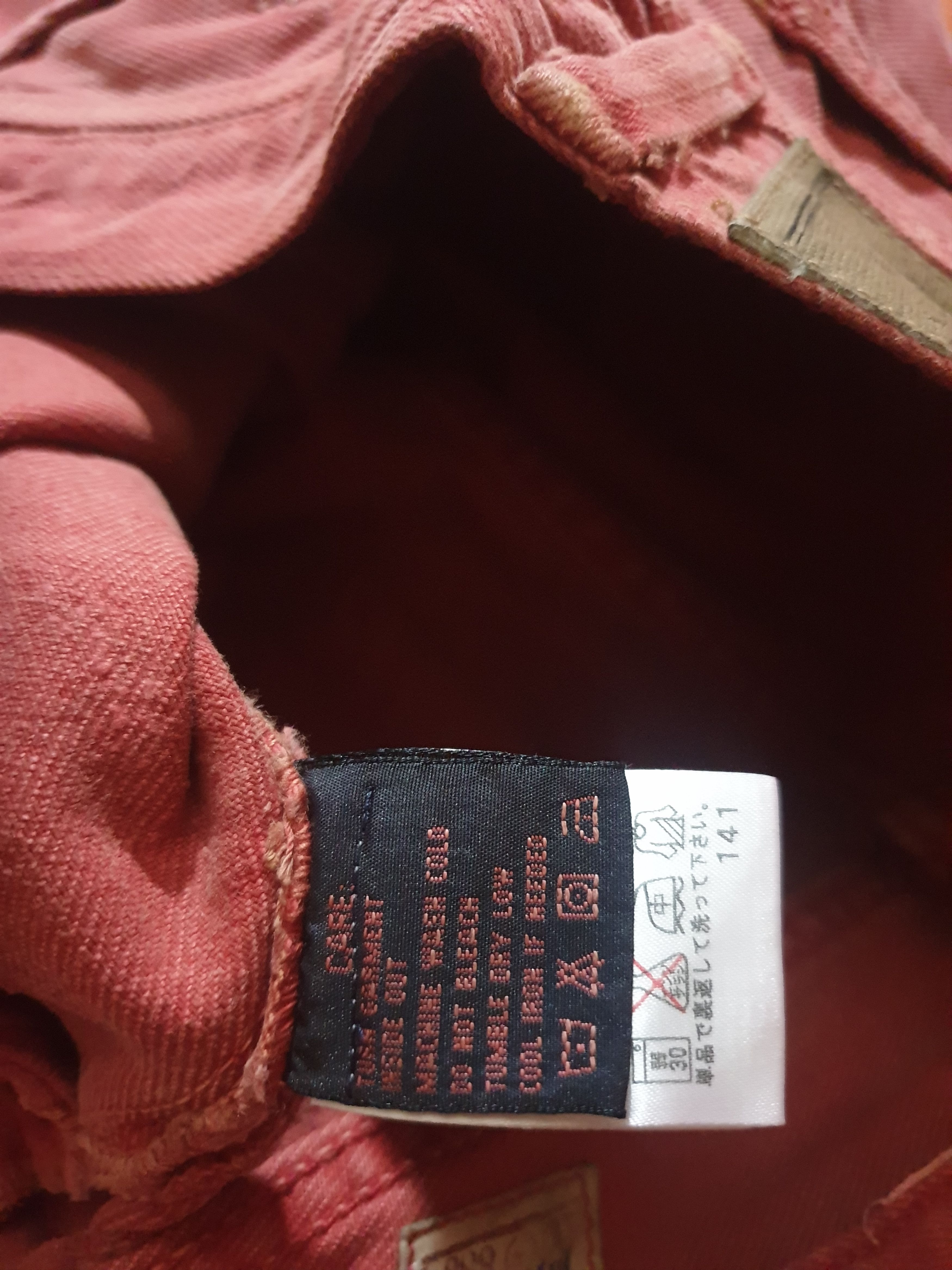 Polo Ralph Lauren 💥Polo Ralph Lauren red colour denim jeans Pant Size US 31 - 4 Thumbnail