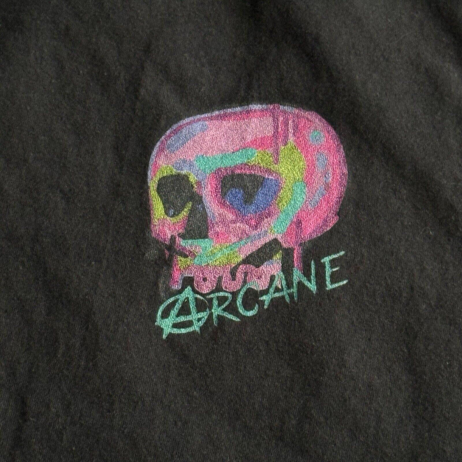 Designer Arcane Skull T-Shirt Size Men's XL Black Affliction Tapout Size US XL / EU 56 / 4 - 7 Thumbnail