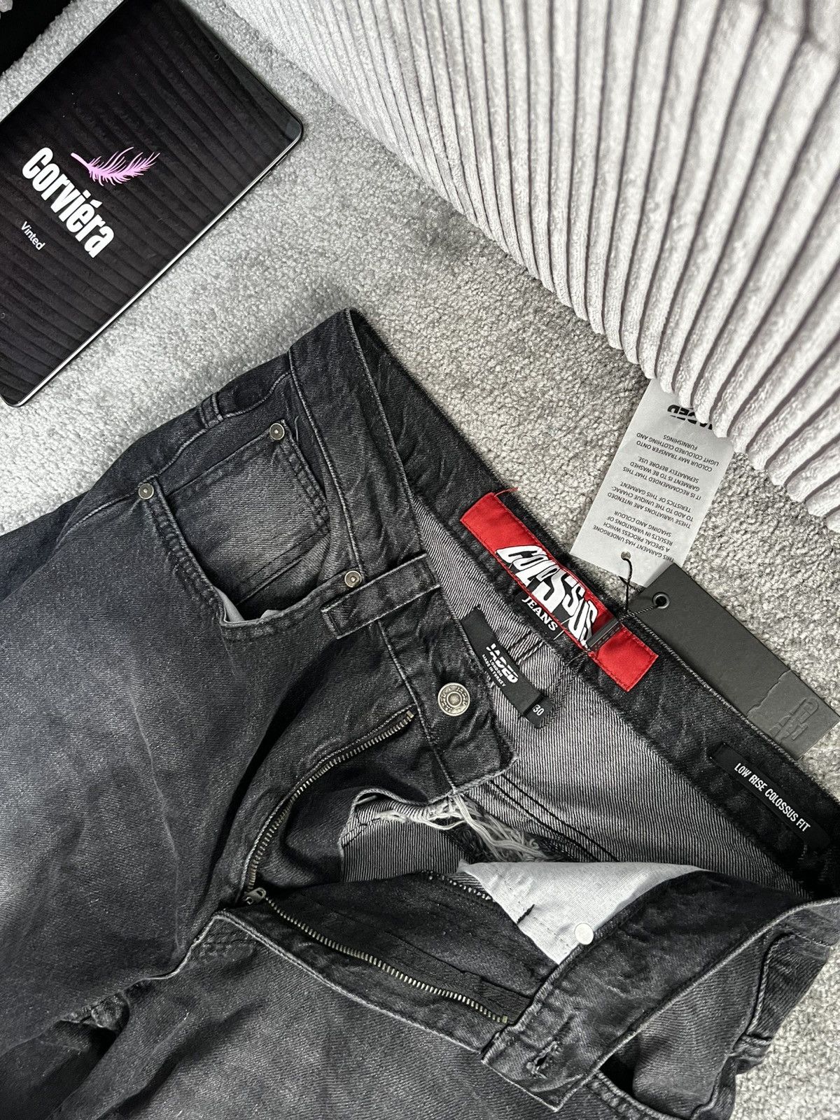 Jaded London Jaded London Ripped Baggy Denim Size US 30 / EU 46 - 2 Thumbnail
