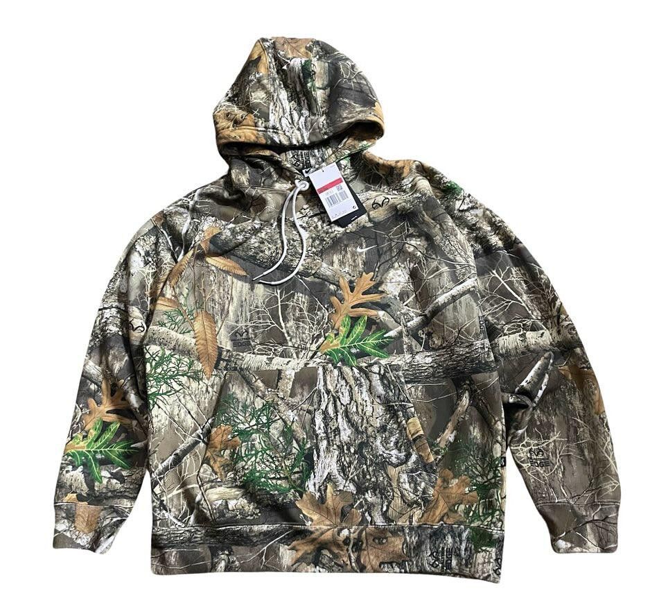 image of Nike Sb Realtree Hoodie in Camo, Men's (Size Large)