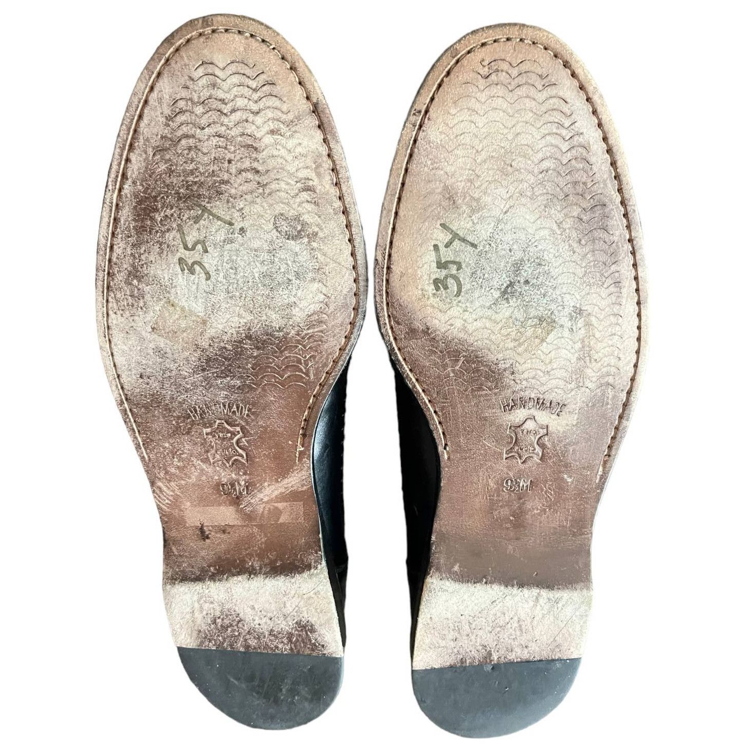 Vintage Vintage Avventura Brown & Black Leather Loafer Size 9.5M Size US 9.5 / EU 42-43 - 6 Thumbnail