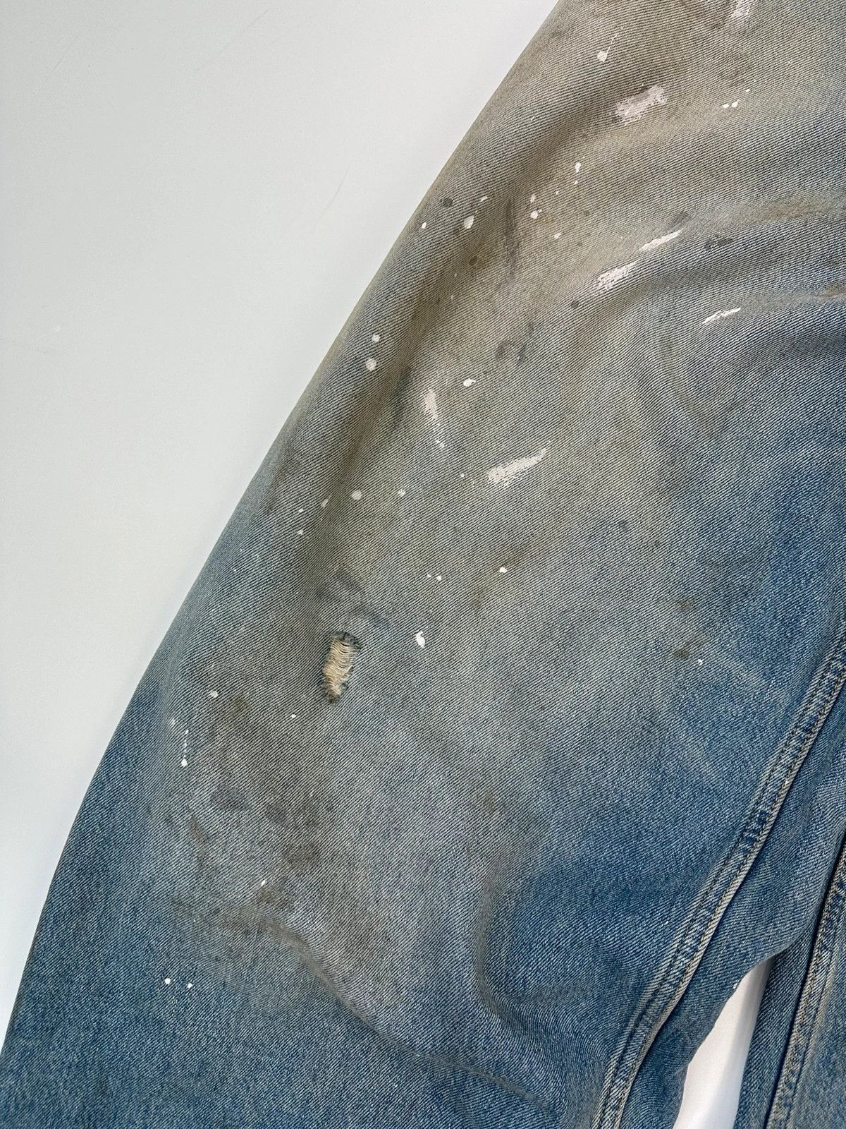 Acne Studios Acne Studio Traflgar Paint Stains Baggy Jeans 2023FN Size 26" / US 2 / IT 38 - 5 Thumbnail