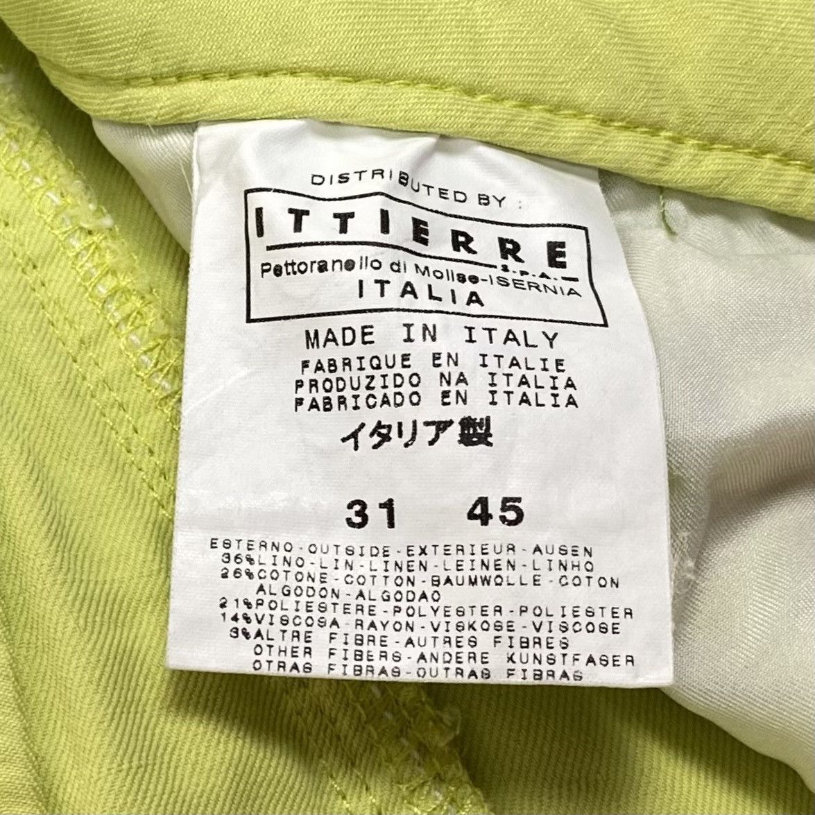Versace Jeans Couture Versace Jeans Couture Trousers Jeans Women Size 31*45 Yellow Size 31" - 5 Thumbnail