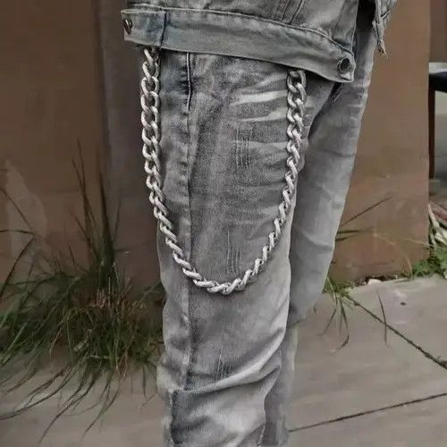 VIBE Luxurious Concise Chain Pant Waist Keychain Size ONE SIZE - 1 Thumbnail