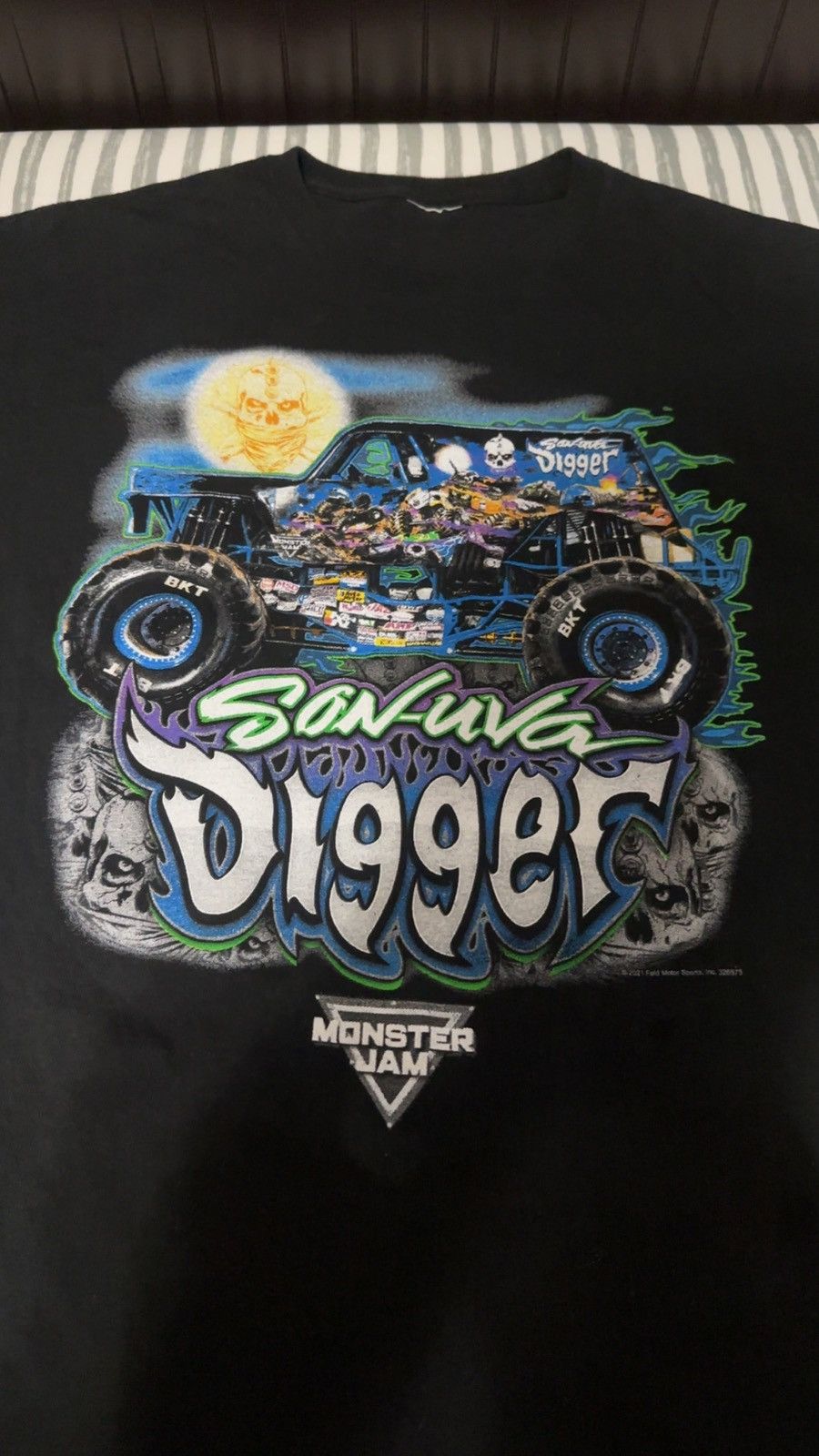 Other Monster Jam graphic T shirt Size large no tag used Size US L / EU 52-54 / 3 - 2 Thumbnail