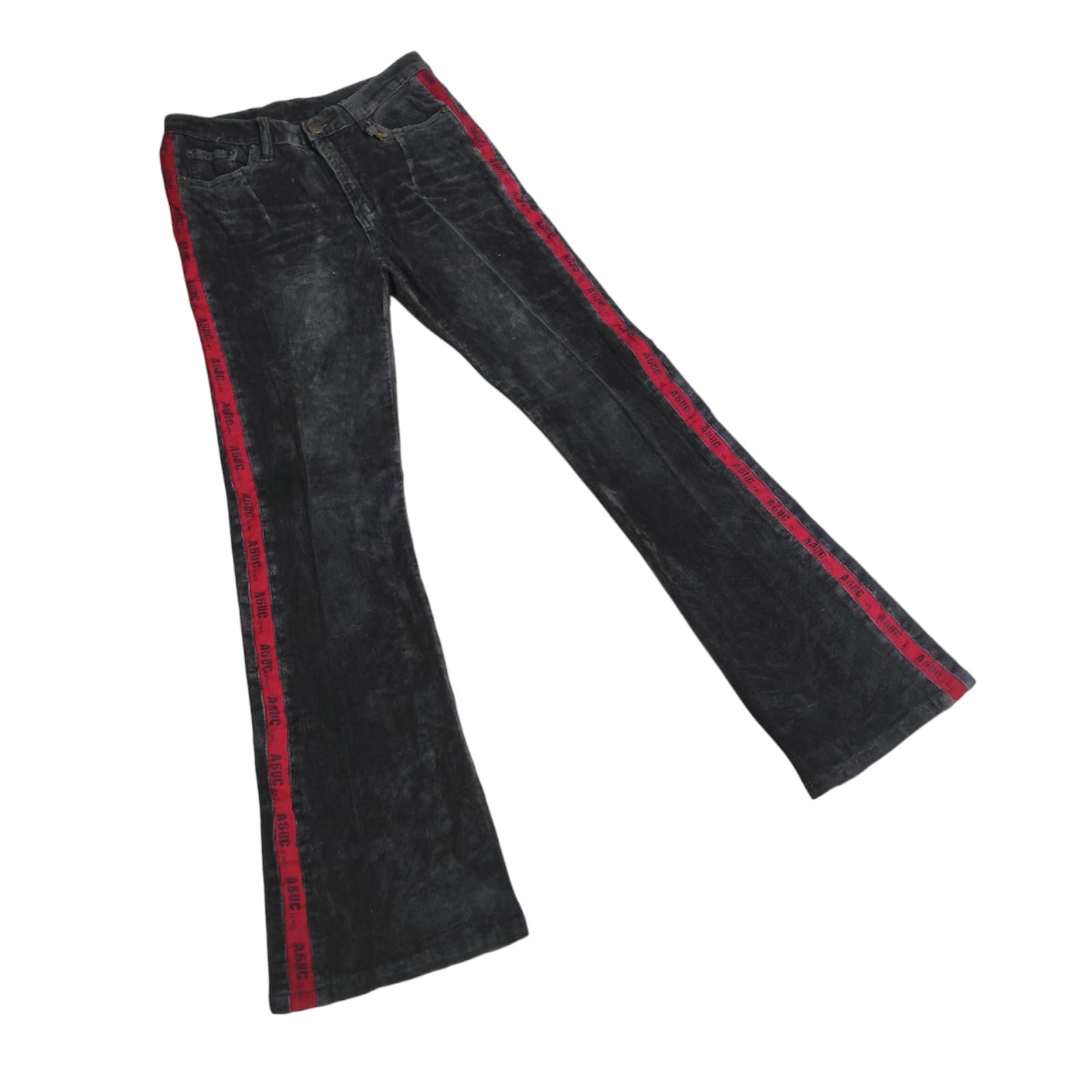 Hysteric Glamour A6UC Jeans Flare Bootcut Corduroy Pants Size US 27 - 2 Thumbnail