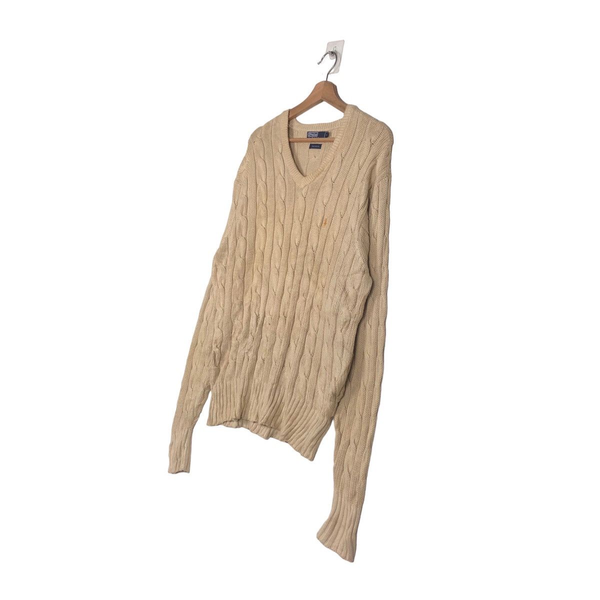 Polo Ralph Lauren 🔥Vintage Knit Sweatshirt Cardigan Polo Ralph Lauren Size US M / EU 48-50 / 2 - 2 Thumbnail