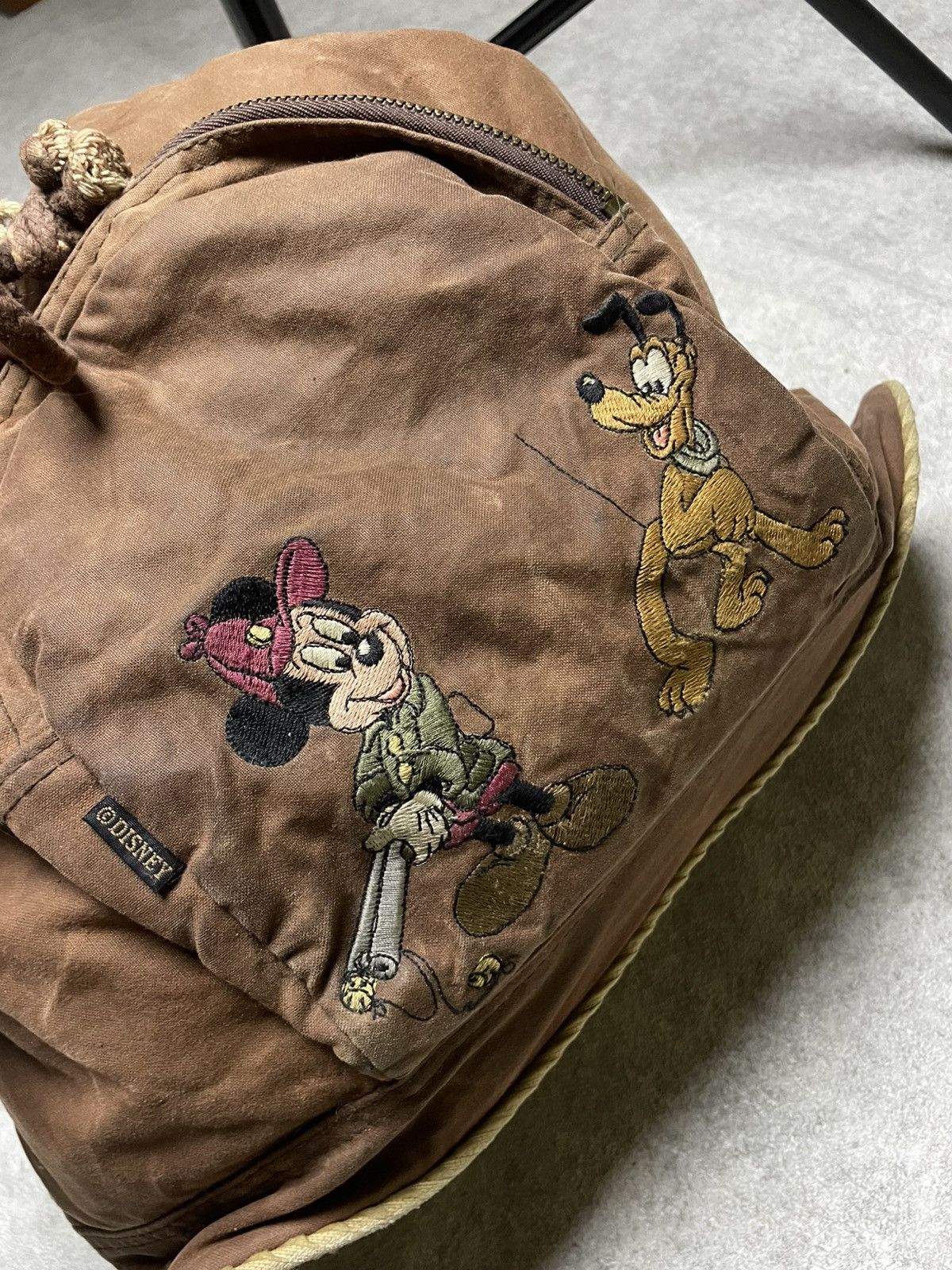 Iceberg Rare 1999 Leather Disney Backpack — Archival Mickey Grail Size ONE SIZE - 3 Thumbnail