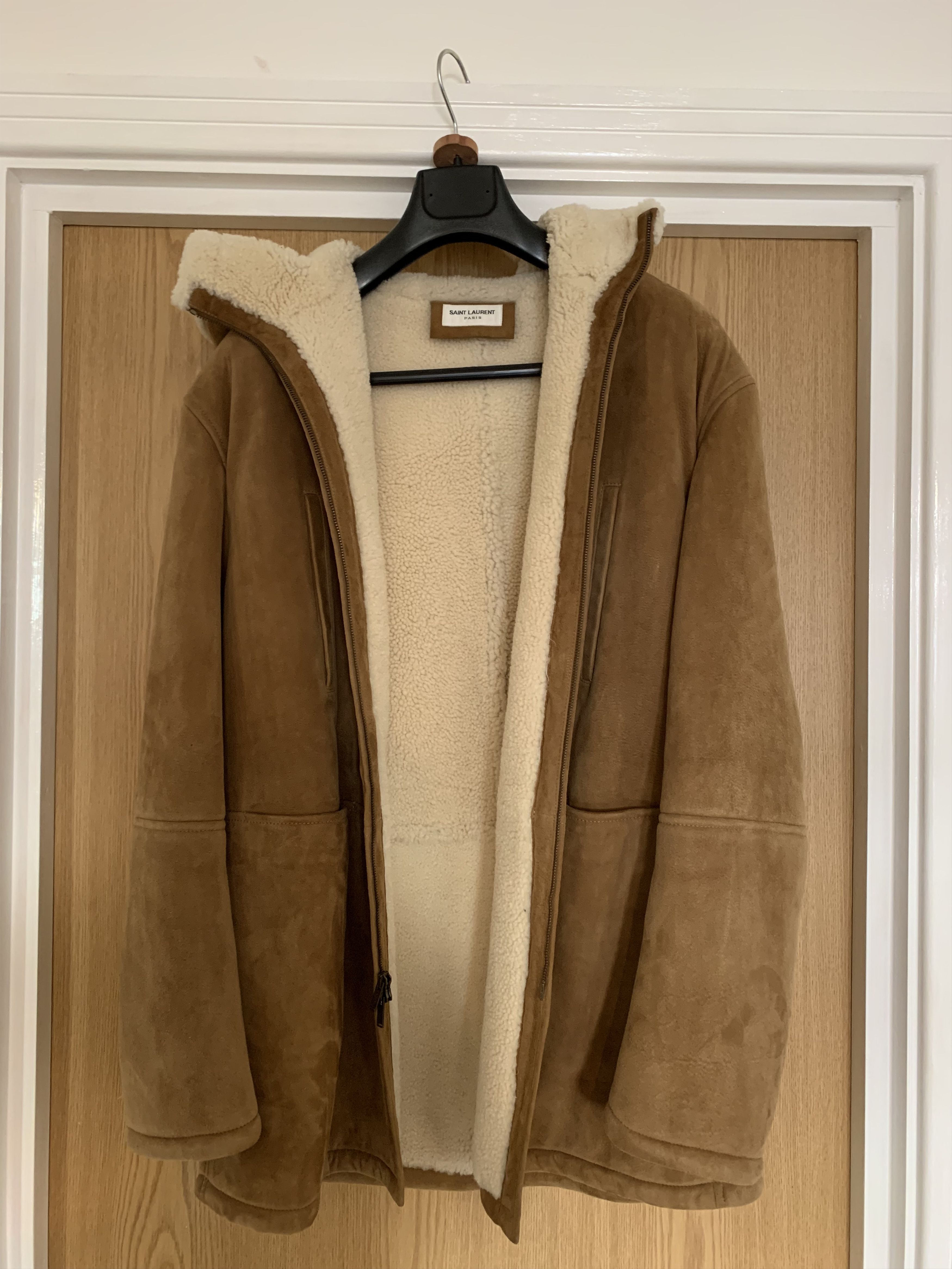 Saint Laurent Paris Saint Laurent Shearling Suede Parka 50 Size US M / EU 48-50 / 2 - 5 Thumbnail