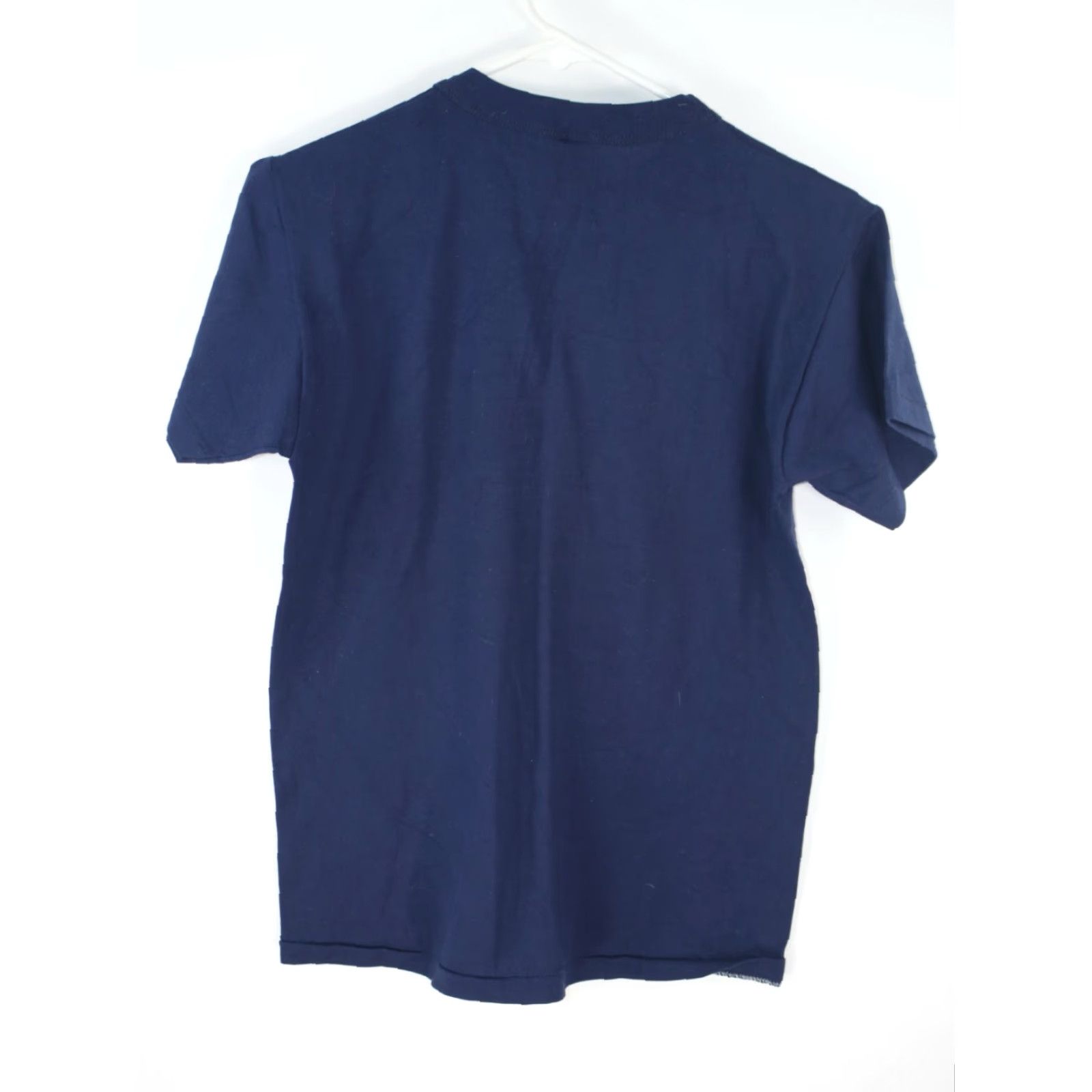 Russell Athletic Vintage Russell Athletic Men's Blue Crew Neck T-Shirt Small Cotton Blend Solid 90s Mens Size US S / EU 44-46 / 1 - 3 Thumbnail