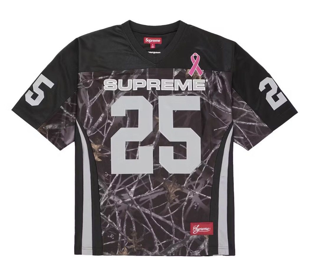 Supreme New Supreme L Breast Cancer Awareness Jersey Black Size US L / EU 52-54 / 3 - 1 Thumbnail