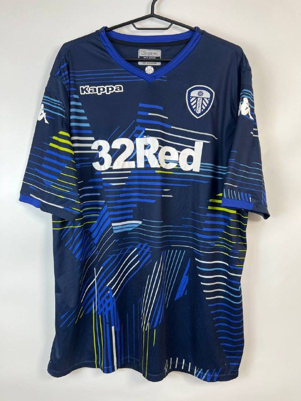 Leeds United Kappa シャツ 32Red Clipper LEEDS UNITED 2018 2019 AWAY SHIRT KAPPA 32RED CLIPPER XXL | eBay