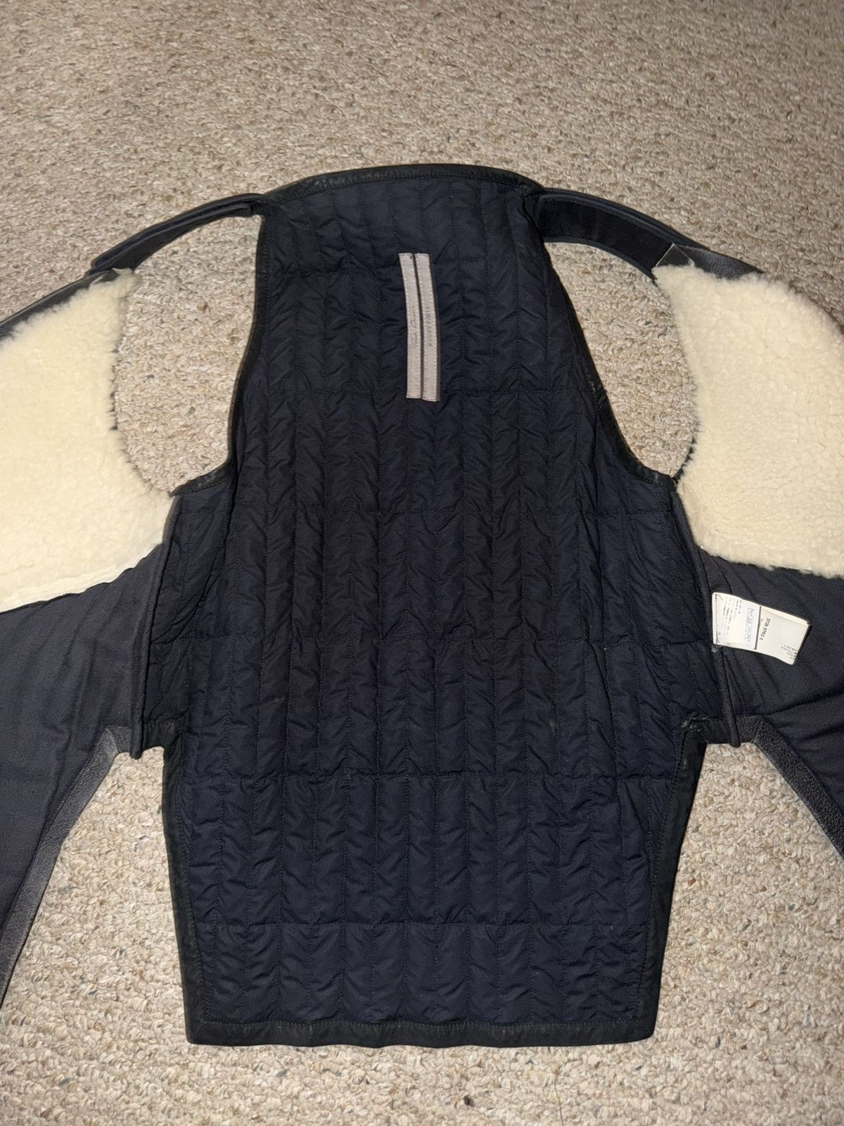 Rick Owens F/W 14 "MOODY" Runway Shearling Leather Vest Rick Owens S Size US S / EU 44-46 / 1 - 13 Thumbnail