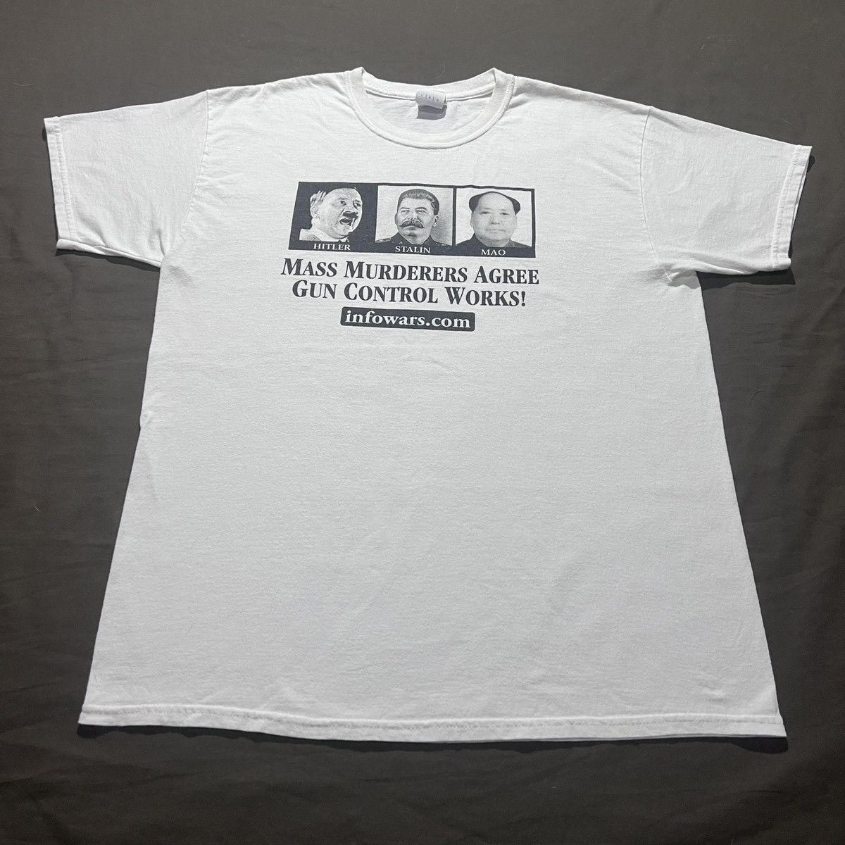 Vintage Y2K Mass Murderers Agree Gun Control Works! Shirt Mao Zedong Size US L / EU 52-54 / 3 - 2 Thumbnail