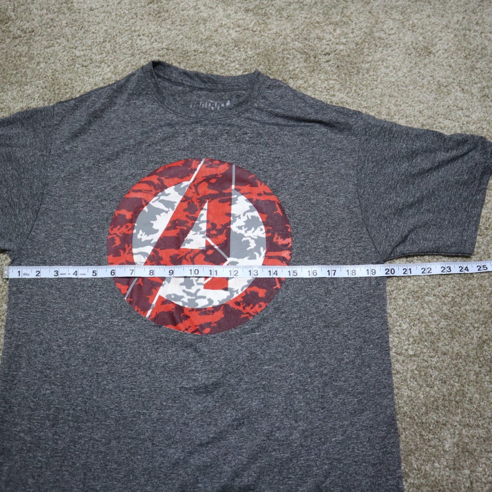 Vintage VINTAGE Marvel Avengers Age of Ultron Graphic Logo Gray T-Shirt Men Medium Cotton Movie 2010s Size US M / EU 48-50 / 2 - 3 Thumbnail