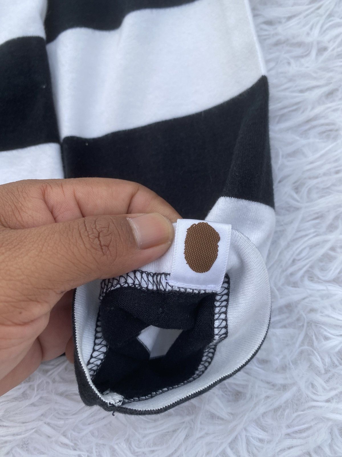 Bape Rare BAPE Stripes Longsleeve Shirt Size US S / EU 44-46 / 1 - 13 Thumbnail