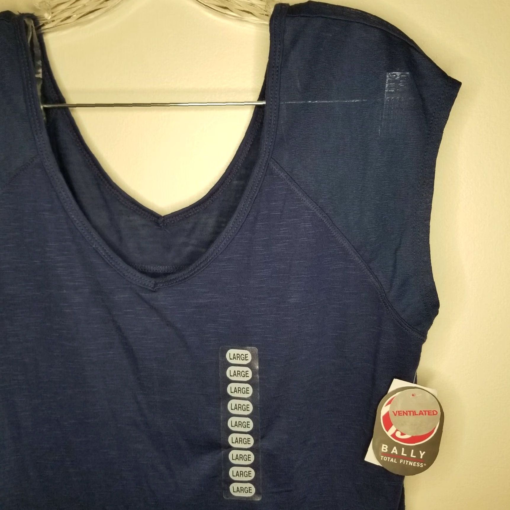 Bally Bally Womens Sleeveless Blue Athletic Tank Top Size Large Size L / US 10 / IT 46 - 2 Thumbnail