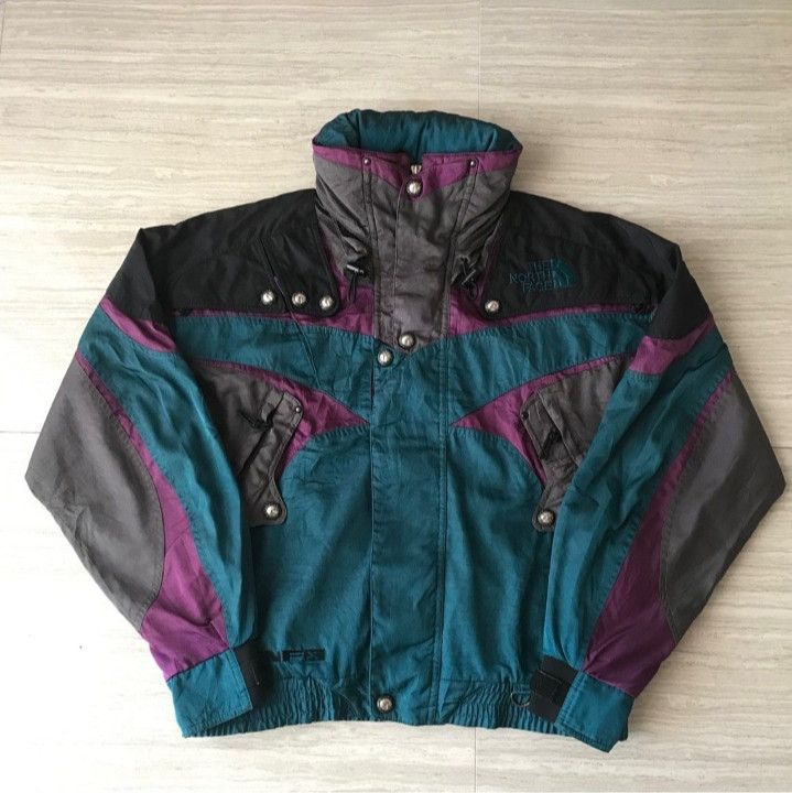 The North Face Vintage The Northe Face Colour Block Jacket Size US S / EU 44-46 / 1 - 1 Thumbnail