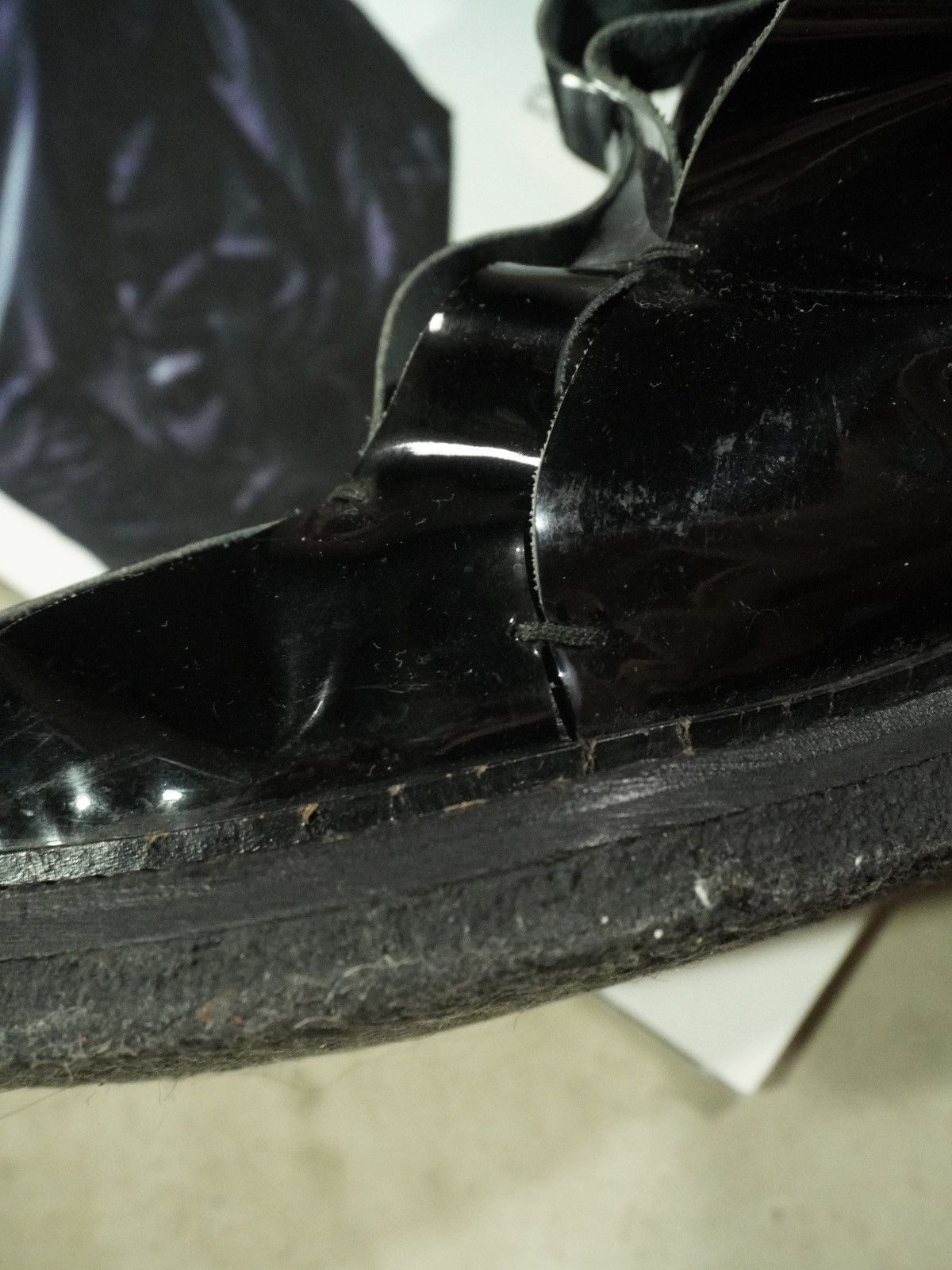 Dior Dior Homme AW08 “Lumière du Nord” Strap Boots Size US 9.5 / EU 42-43 - 6 Thumbnail