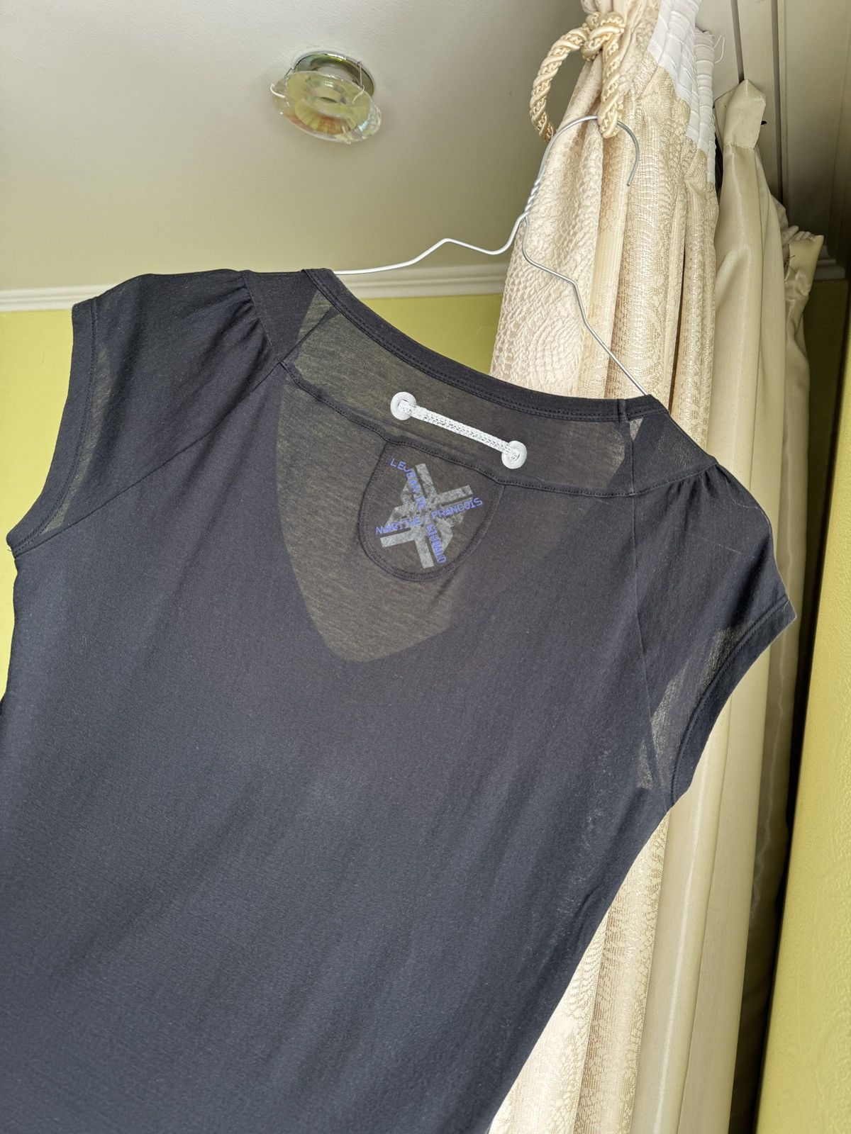 Marithe + Francois Girbaud Vintage Marithe Francois Girbaud T-Shirt Top Avant Garde Y2k Size M / US 6-8 / IT 42-44 - 17 Thumbnail